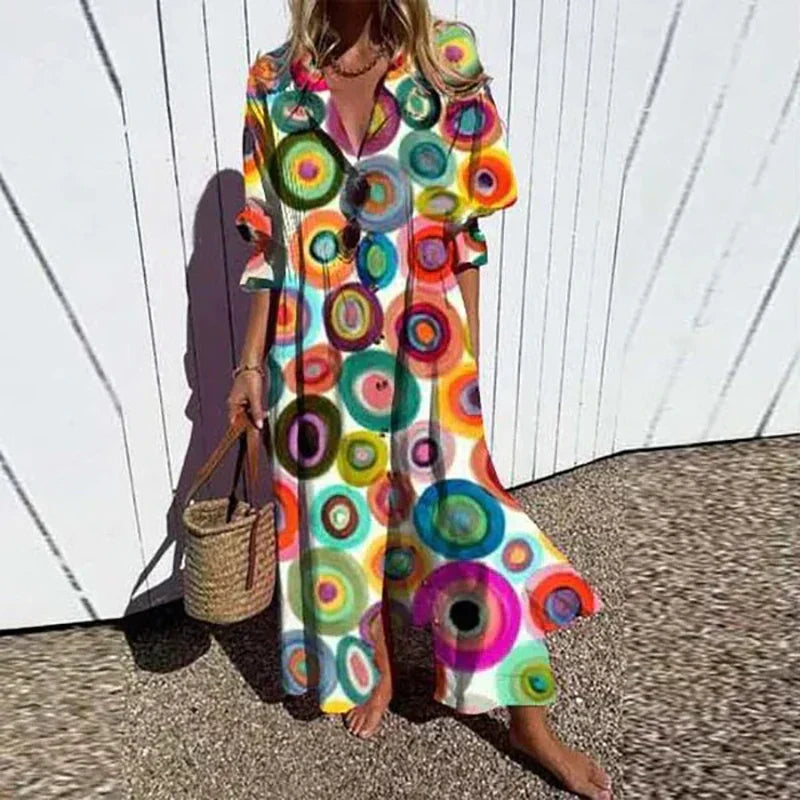 Umbriel | Floral Maxi Dress