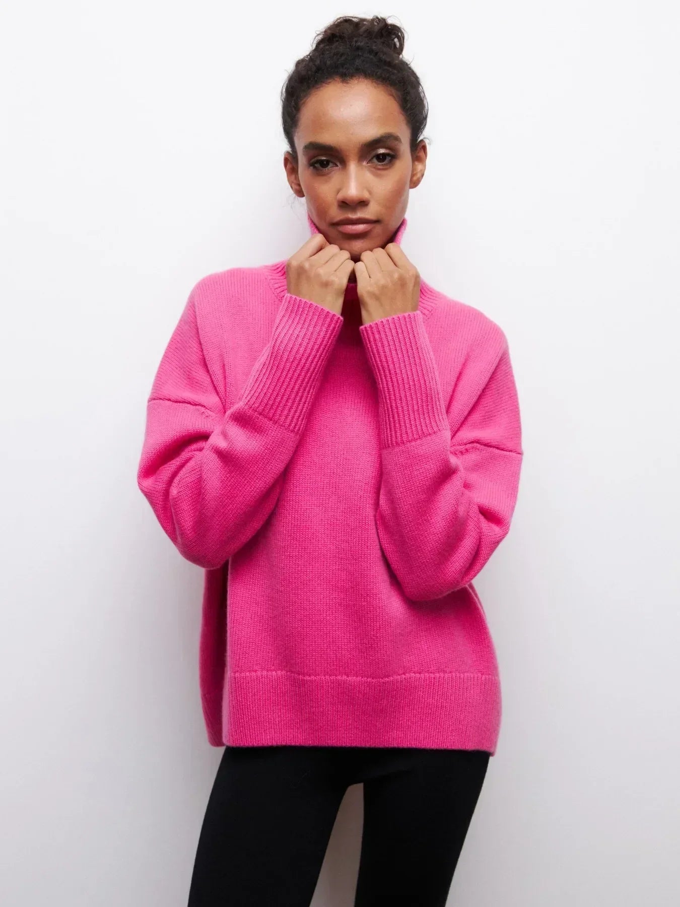 Céleste | Oversized Turtleneck Sweater