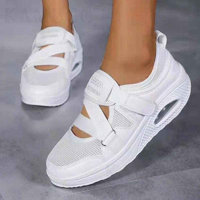 Céleste | Breathable Mesh Slip-On Sneakers