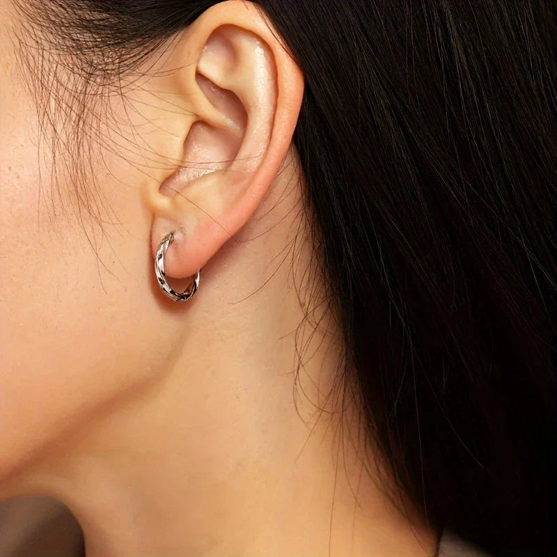 Meadow | Minimalist Geometric Drop Earrings