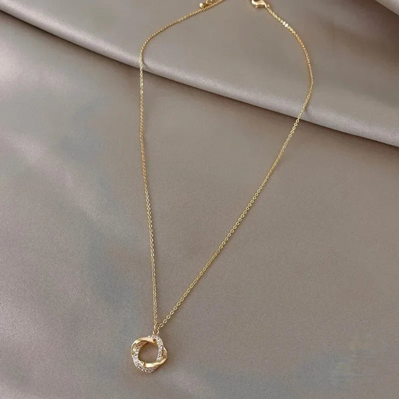 Reeve | Minimalist Titanium Chain Necklace