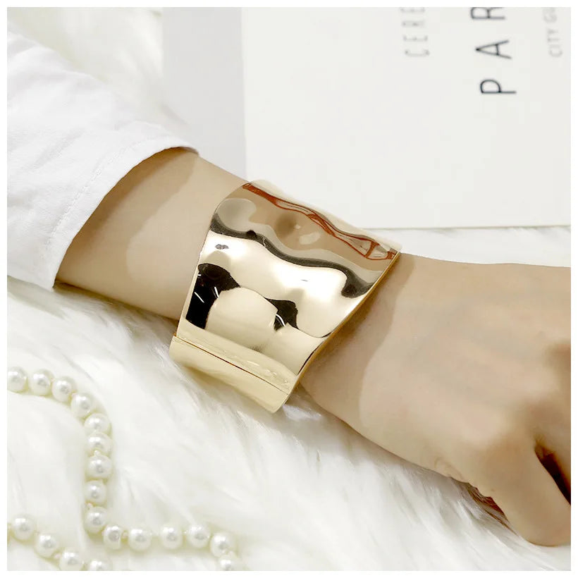 Reeve | Asymmetric Sculptural Cuff Bangle