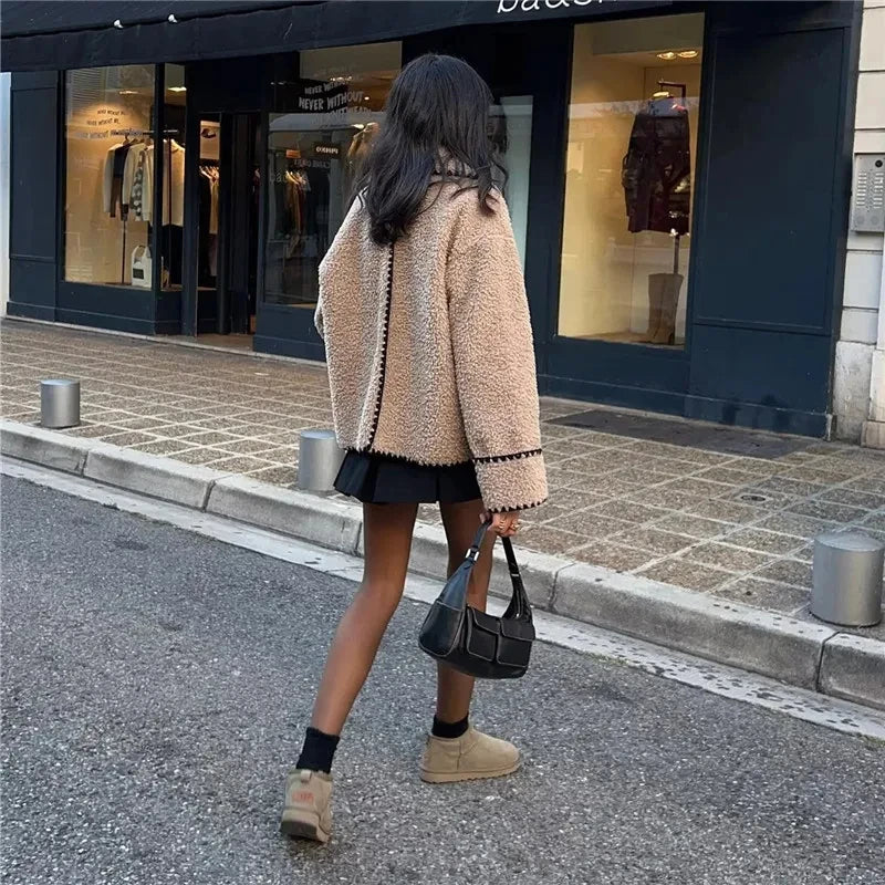 Celeste | Fluffy Teddy Cardigan Jacket