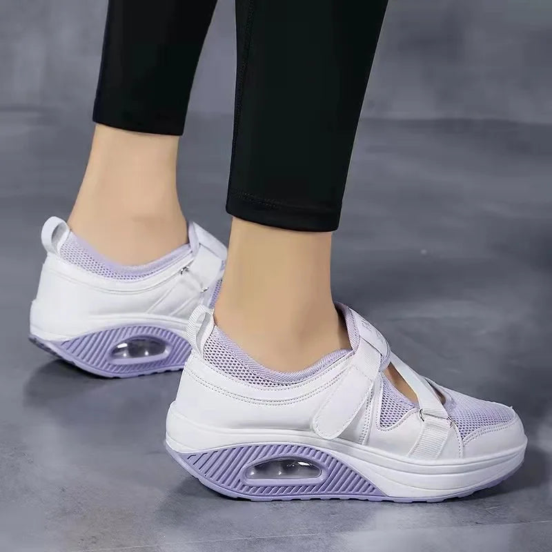 Céleste | Breathable Mesh Slip-On Sneakers