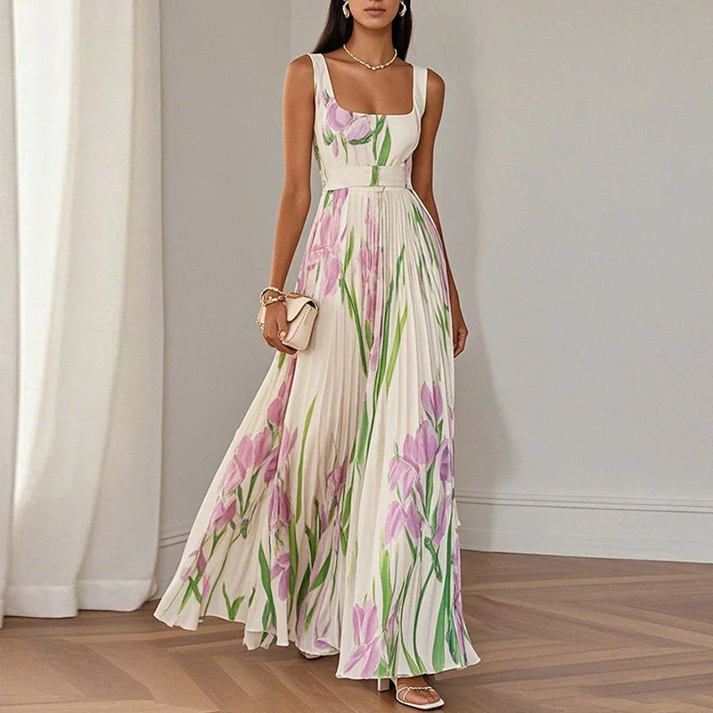 Corrine | Maxi A-Line Floral Dress