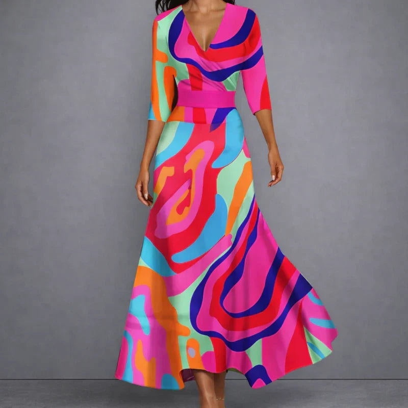 Dulcie | Floral Mermaid Maxi Dress