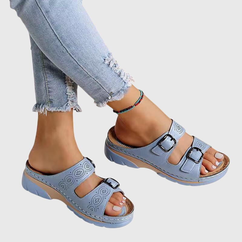 Danna | Orthopedic Leather Sandals