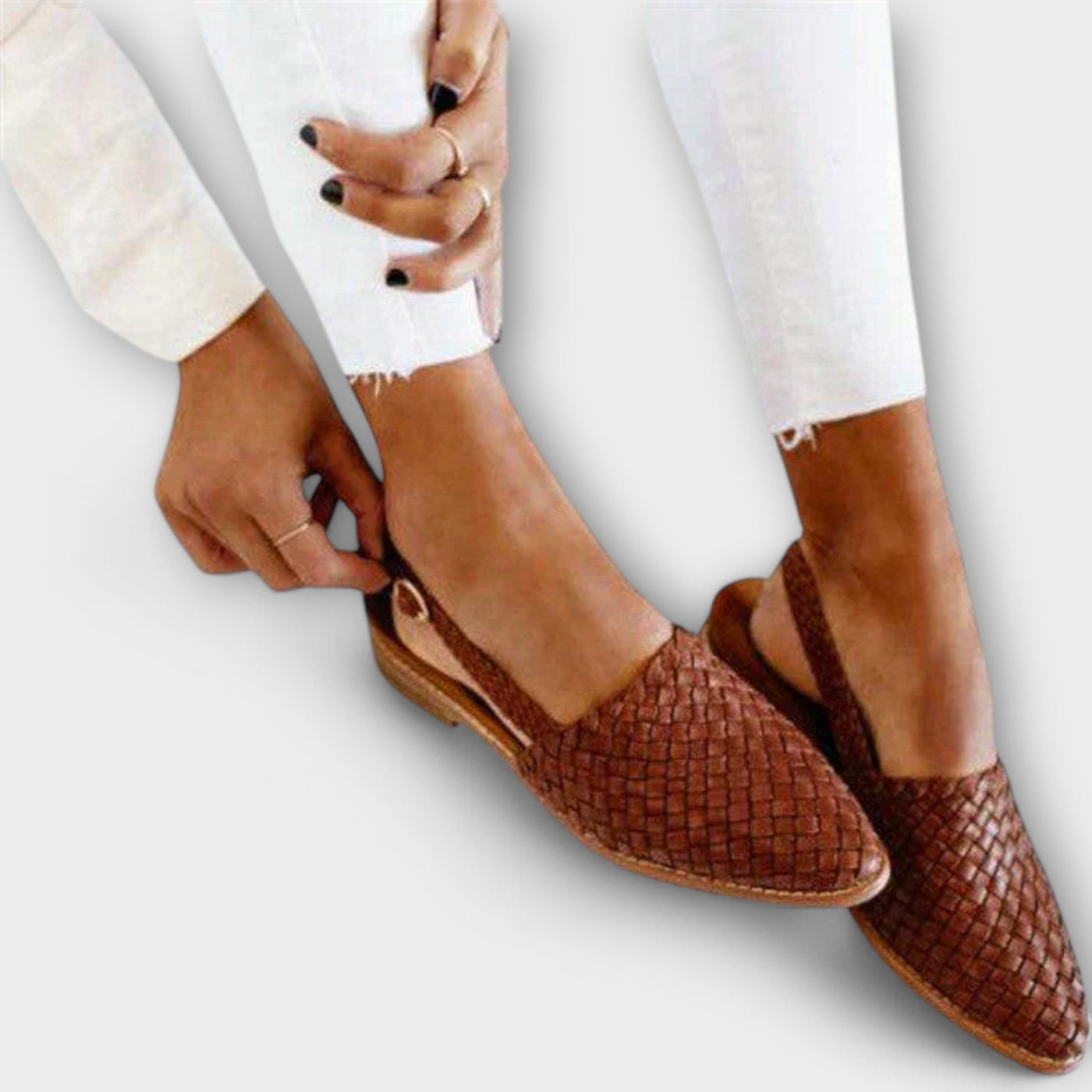 Jubilee | Woven Slingback Loafer
