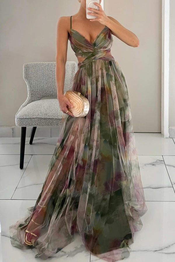 Tess | Romantic Floral Maxi Dress