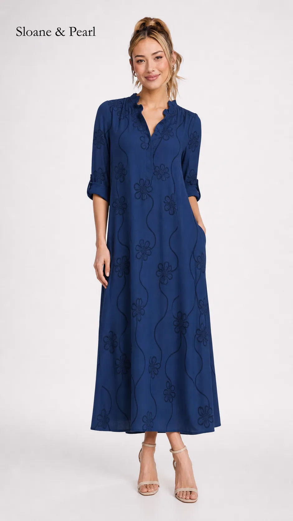 Arden | Floral Tummy-Control Summer Dress