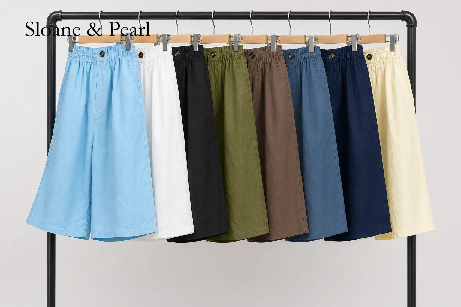 Yara | Relaxed Shorts with Elastic Waist