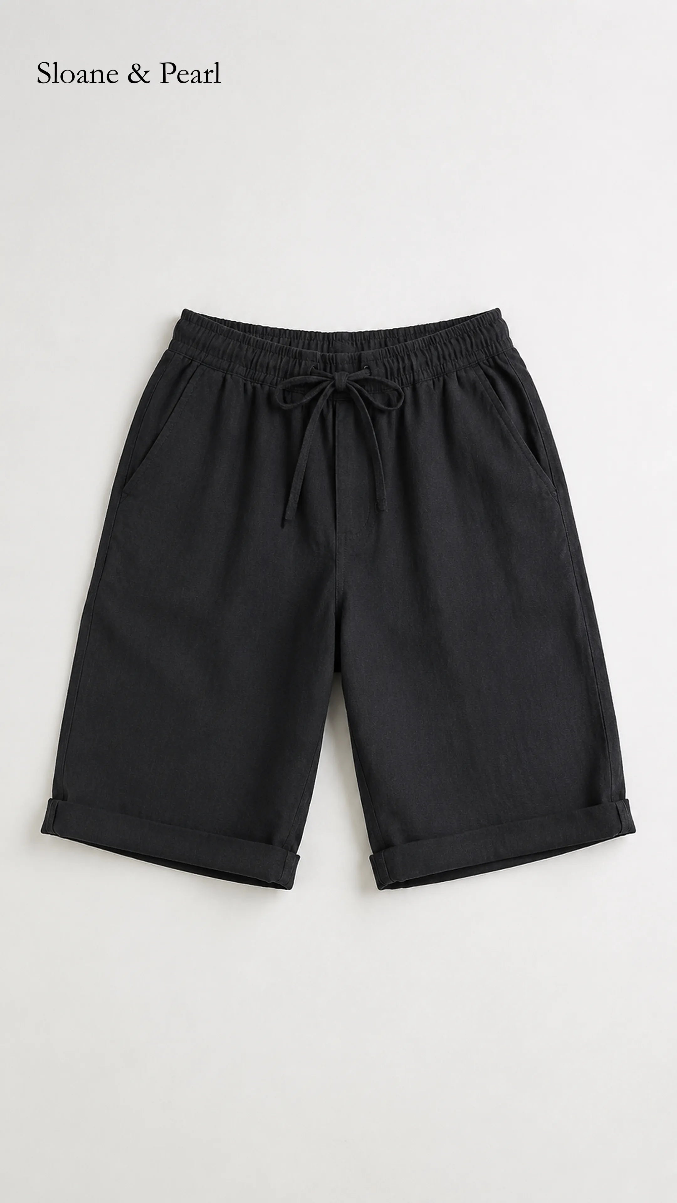 Oaklynn | Cotton Linen Relaxed Shorts
