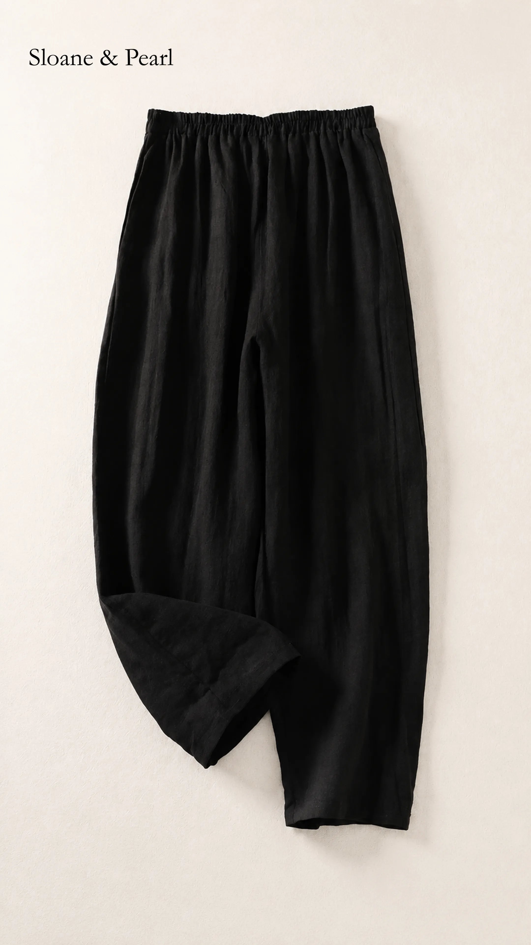 Adalyn | Airy Cotton-Linen Trousers