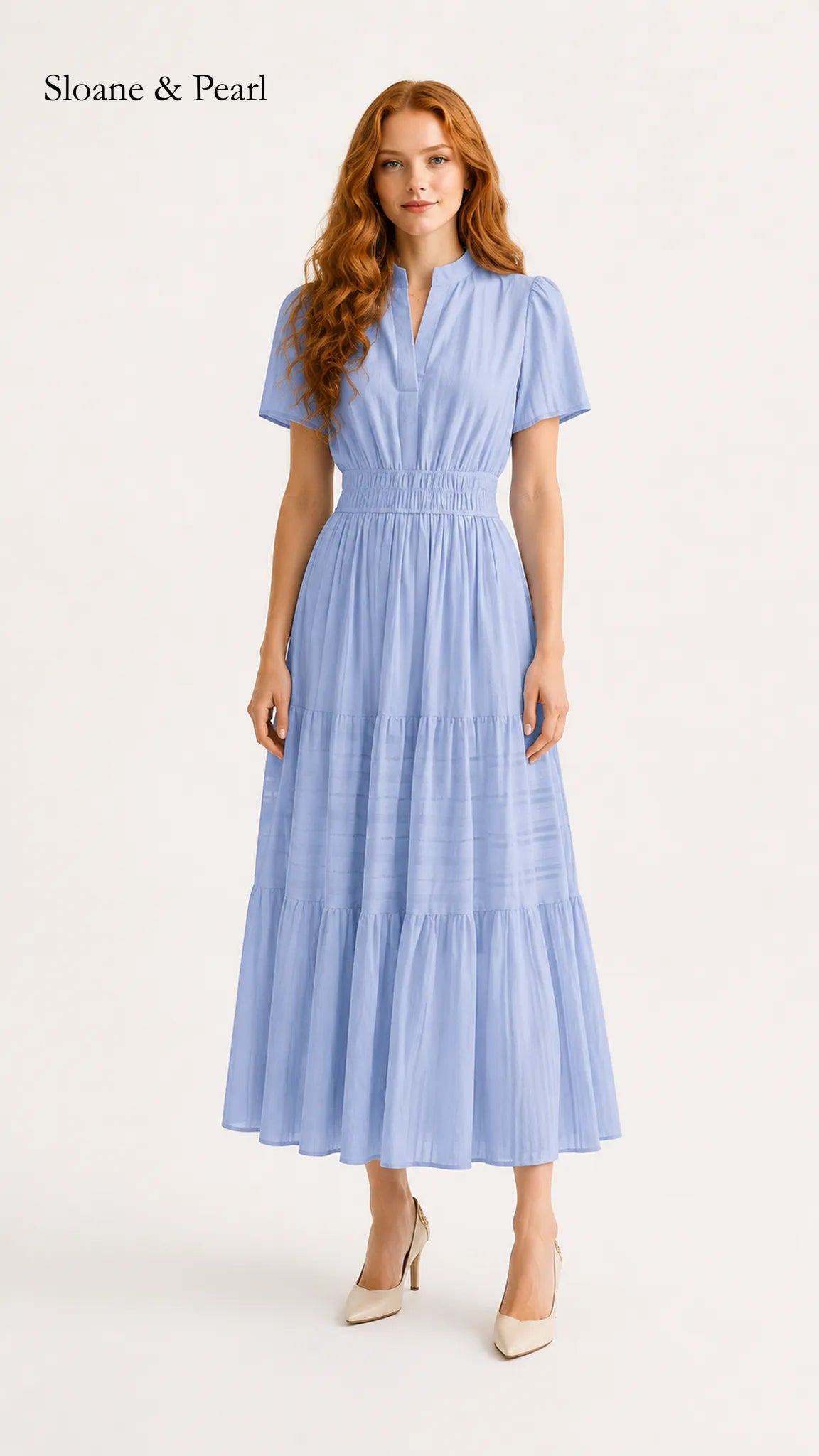 Vickie | Boho A-Line Maxi Dress