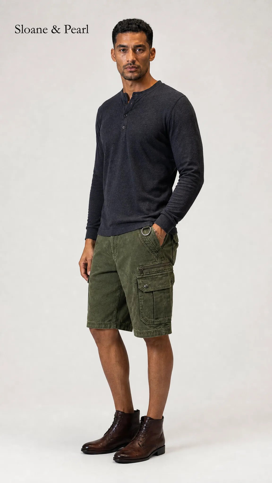 Mario | Functional Denim Cargo Short