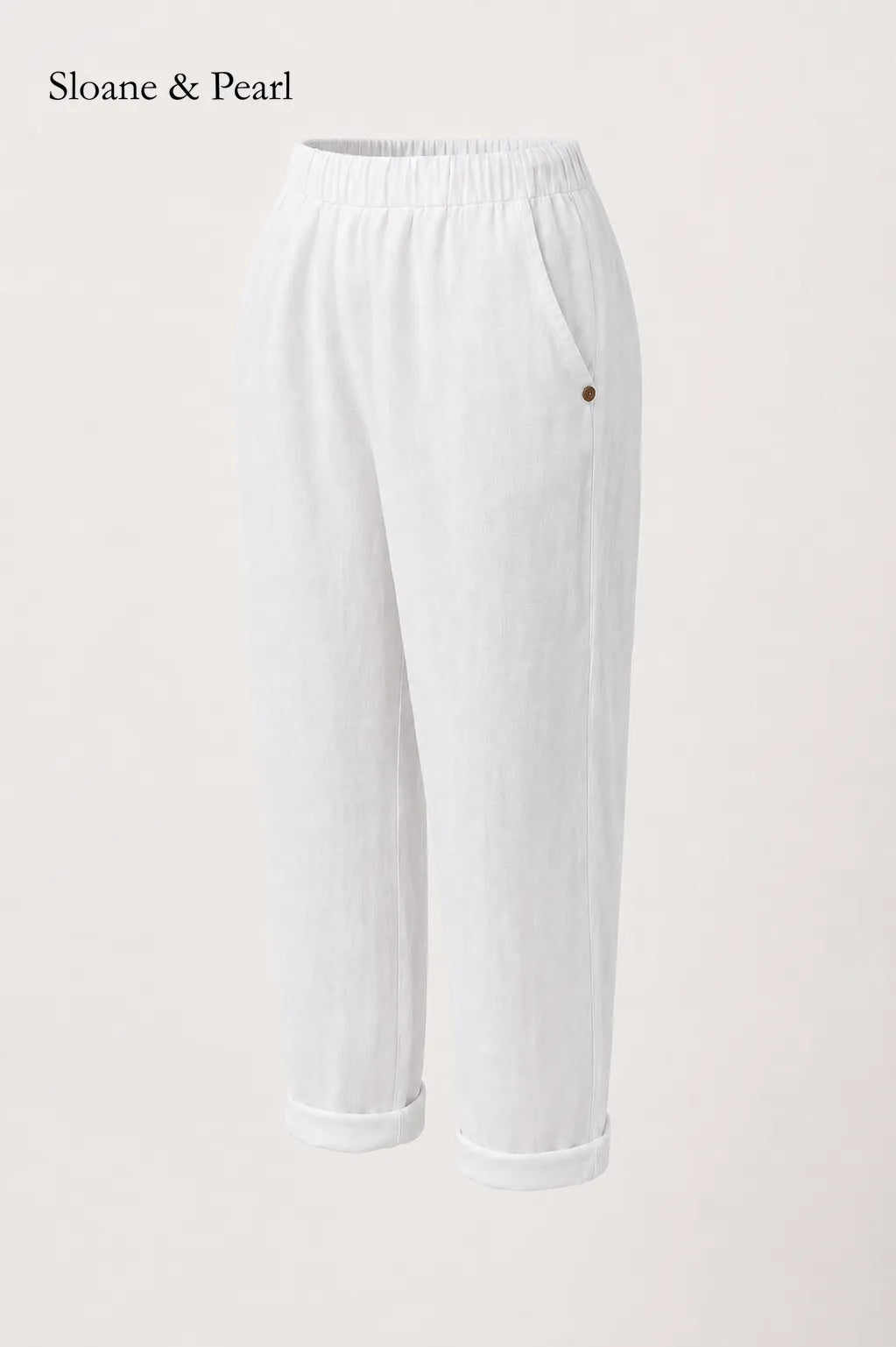Julia | Airy Linen Trousers