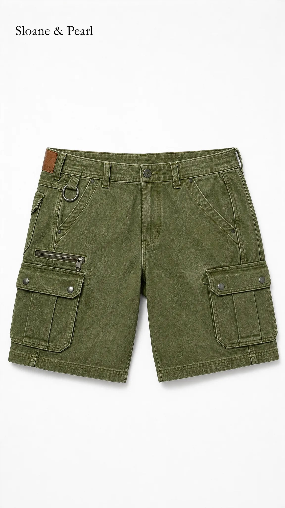 Mario | Functional Denim Cargo Short