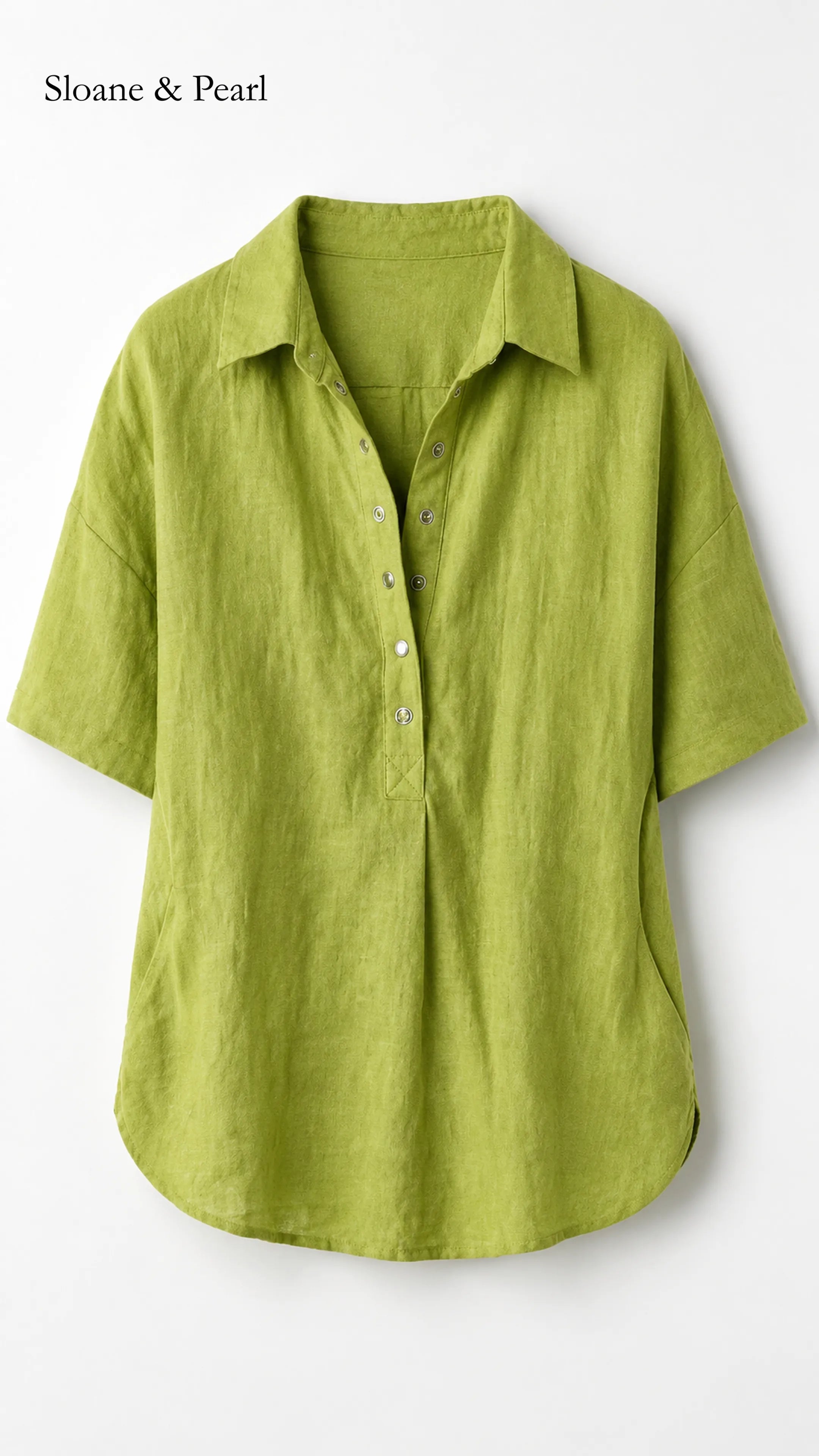 Celia | Collar Button-Down Blouse