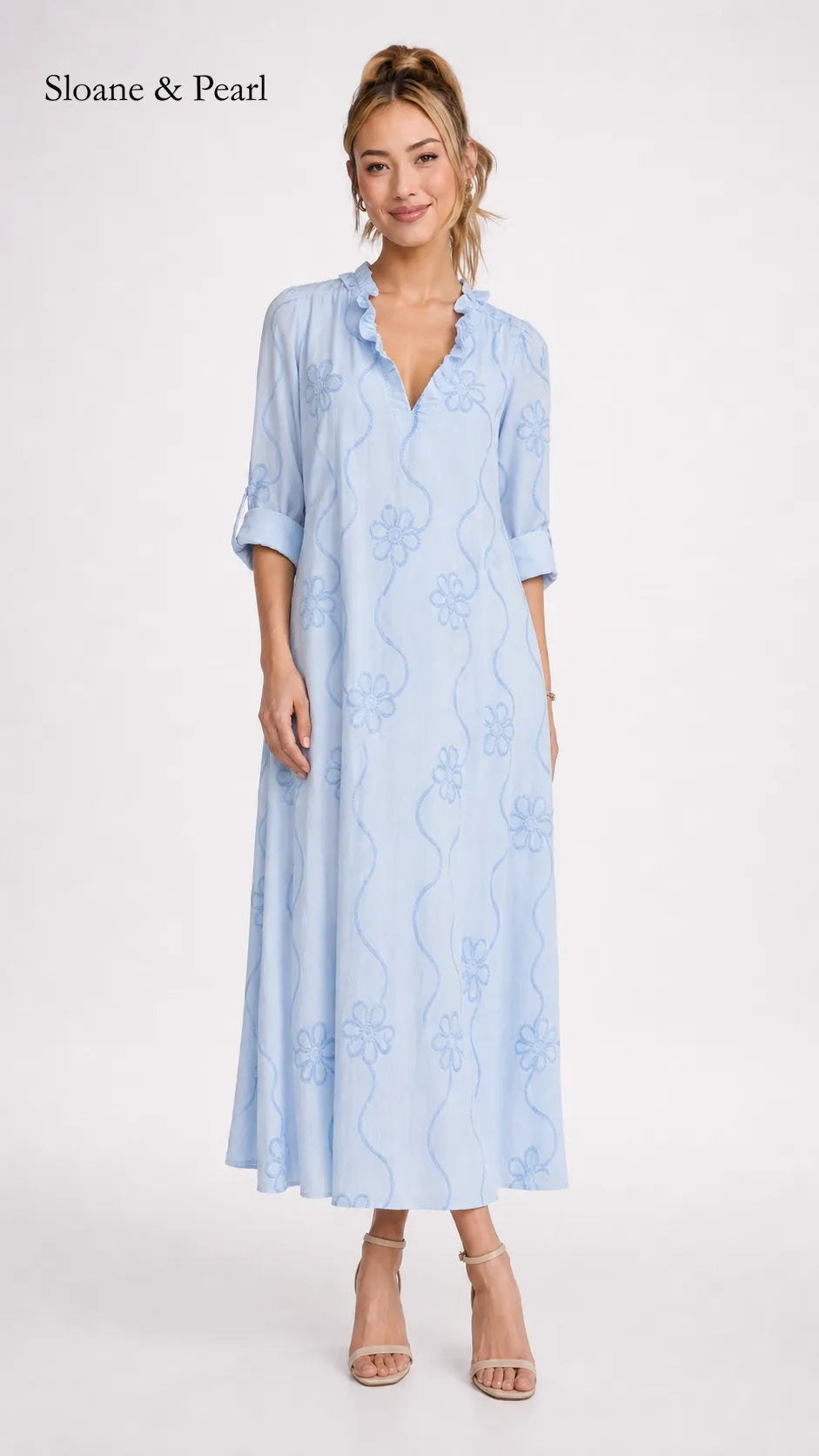 Arden | Floral Tummy-Control Summer Dress