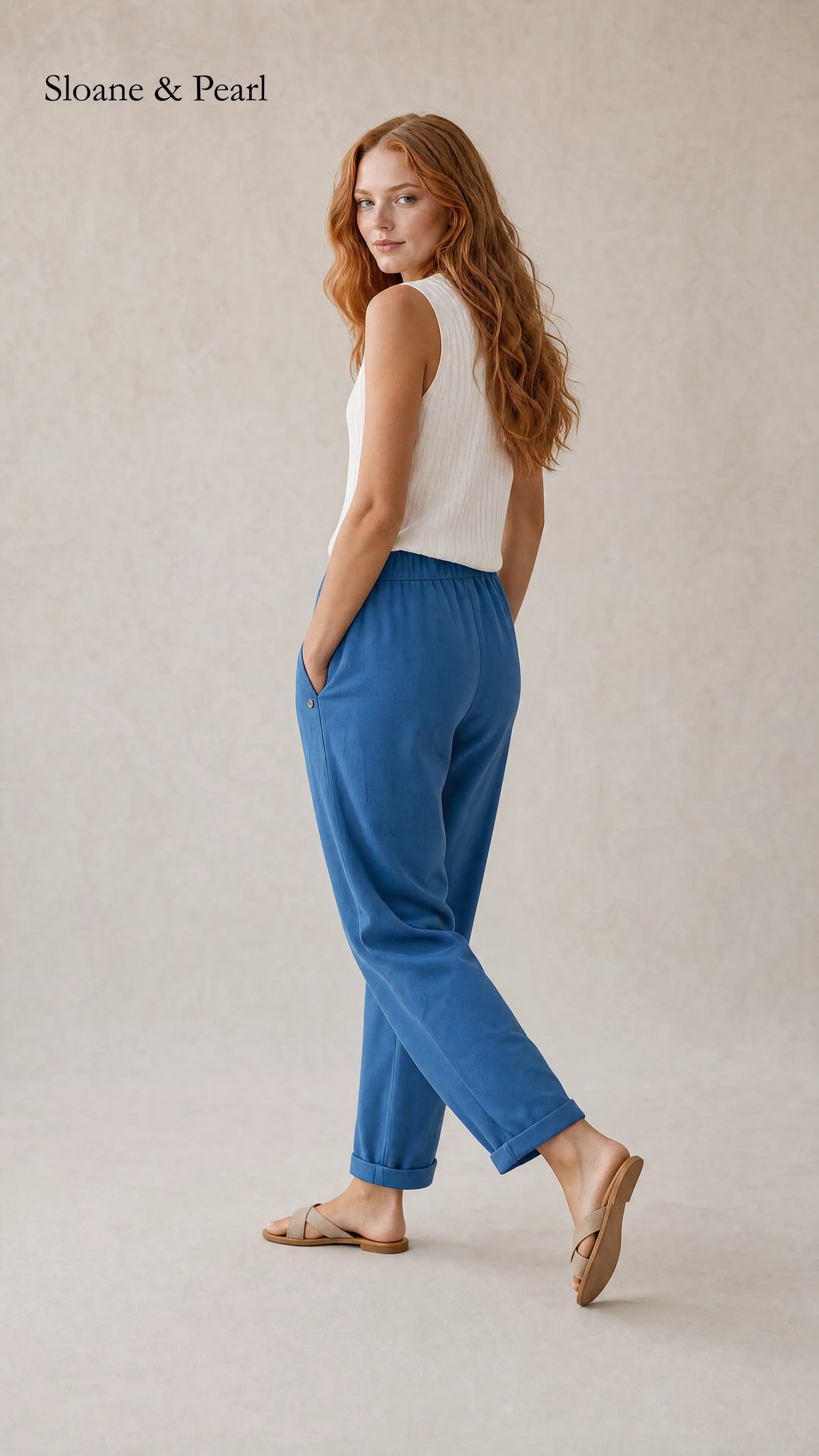 Julia | Airy Linen Trousers