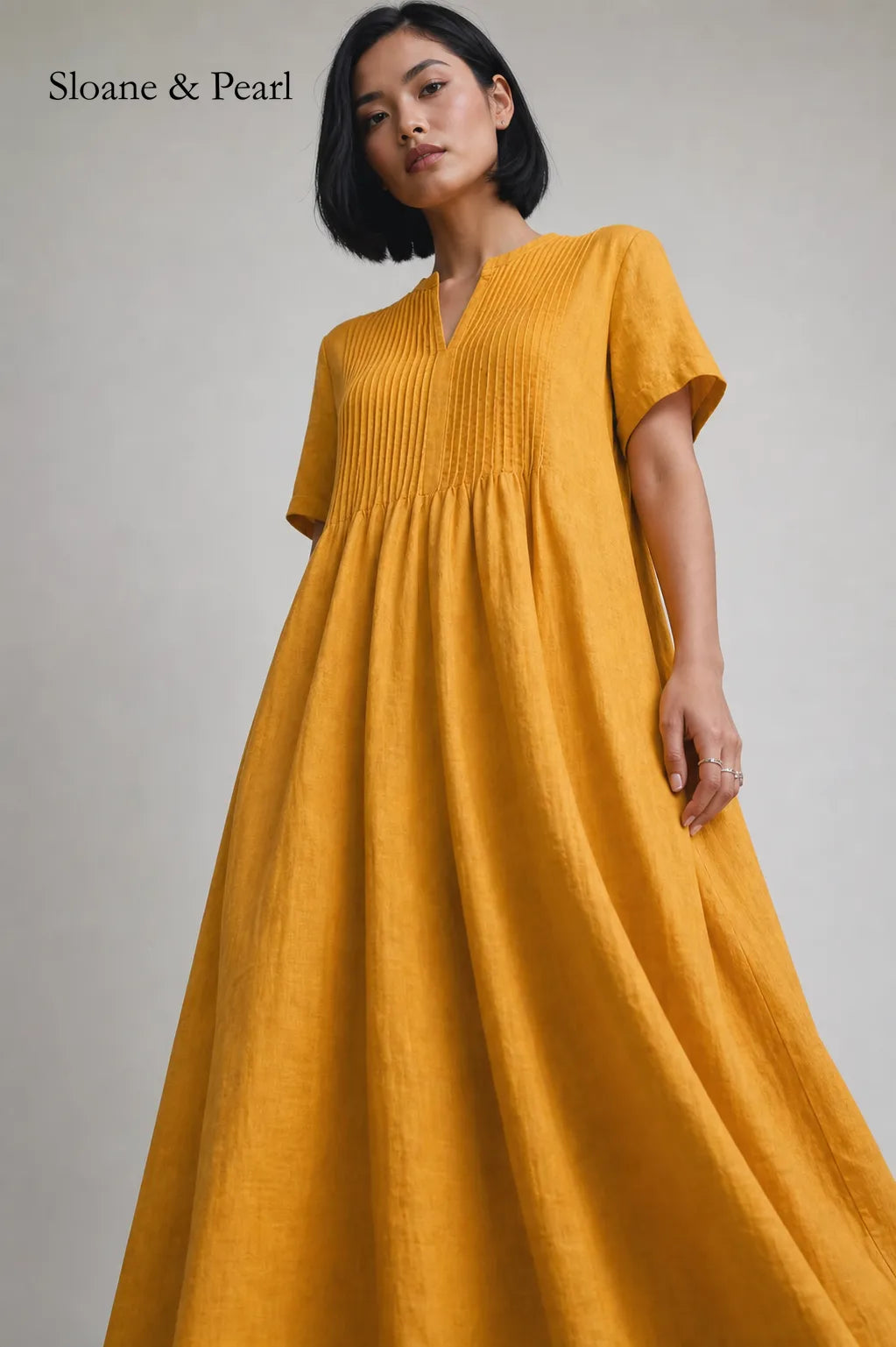 Oaklee | Pleated Dress