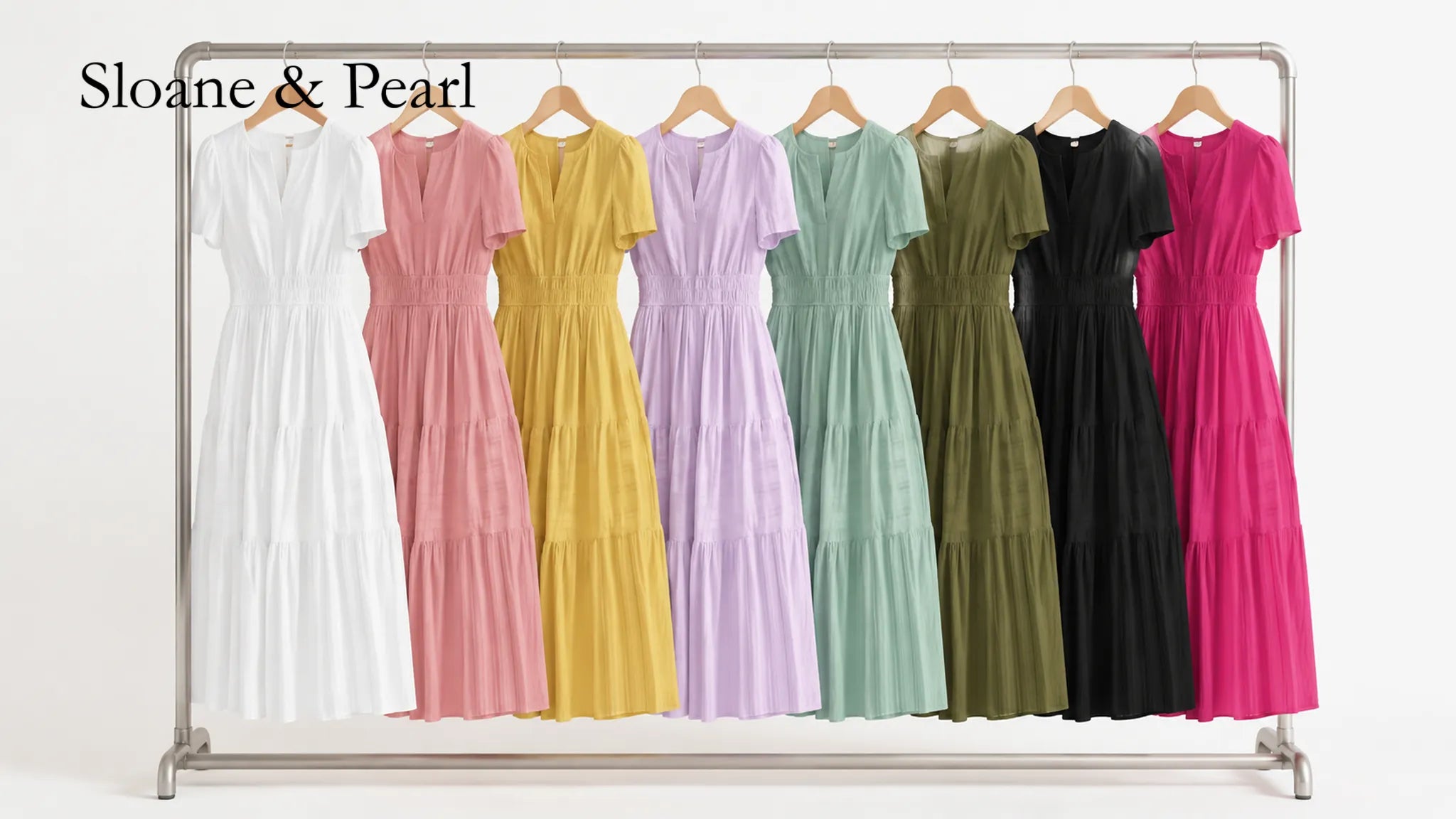 Vickie | Boho A-Line Maxi Dress