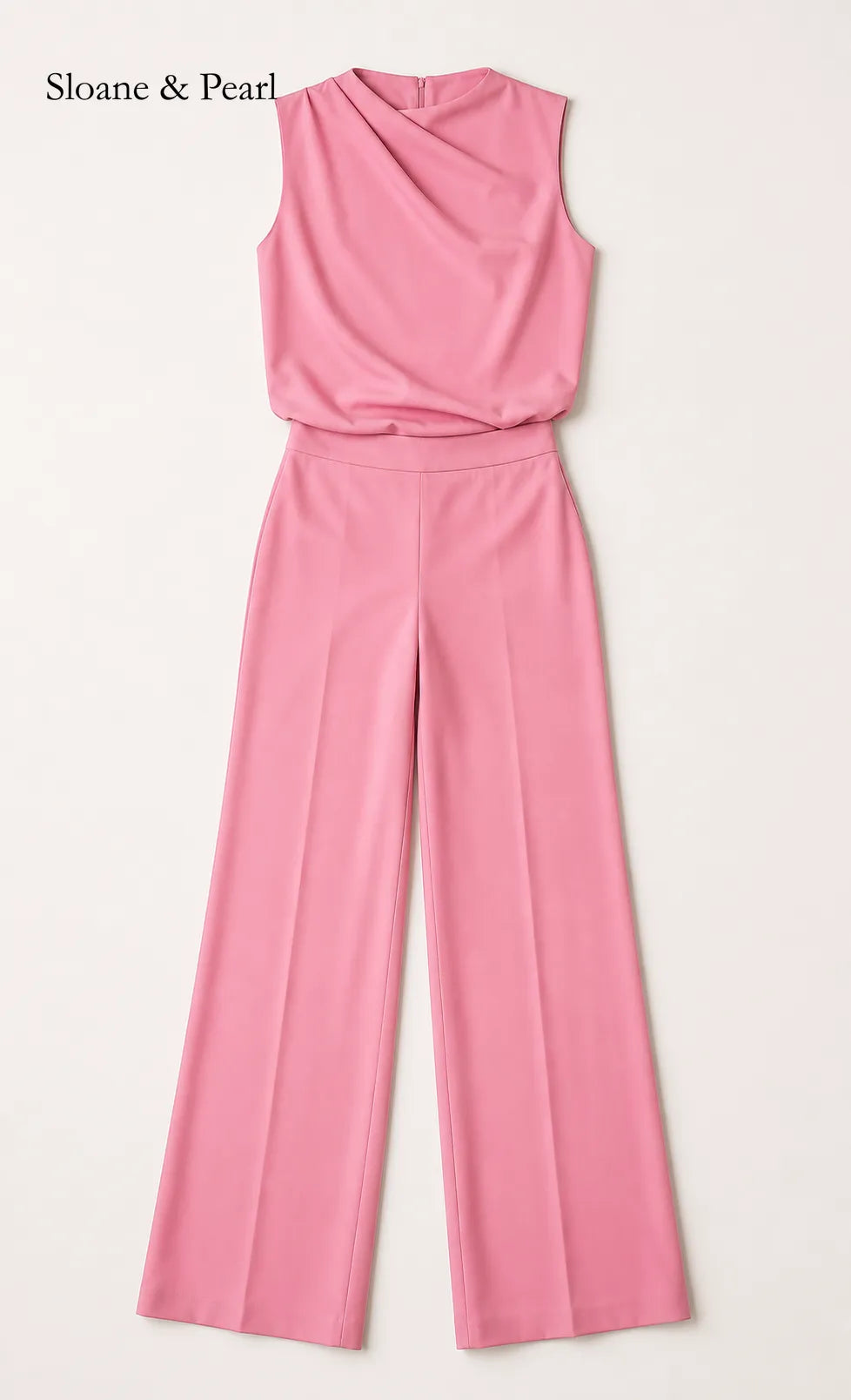 Valborg | Sleeveless Wide-Leg Jumpsuit
