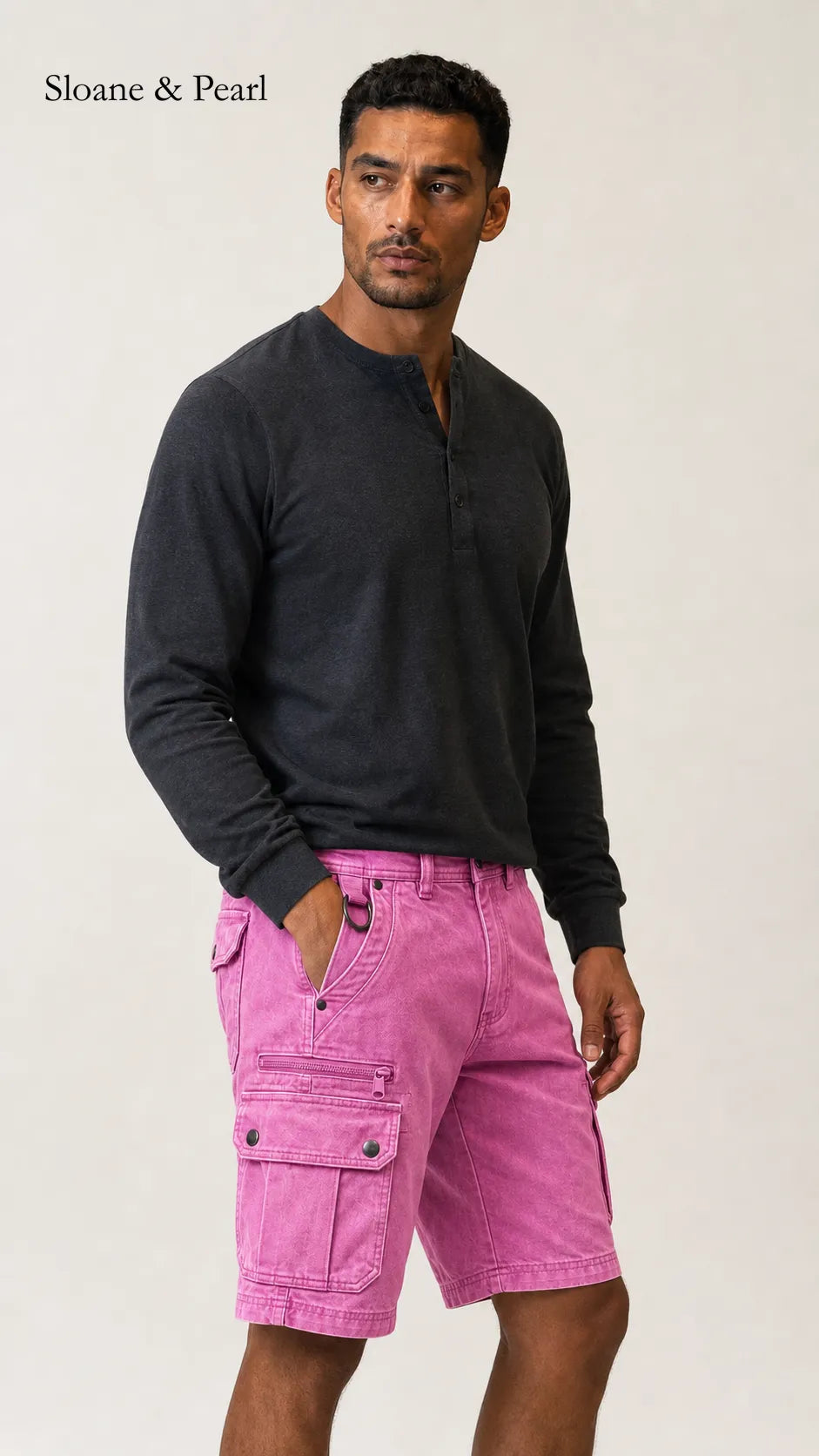 Mario | Functional Denim Cargo Short