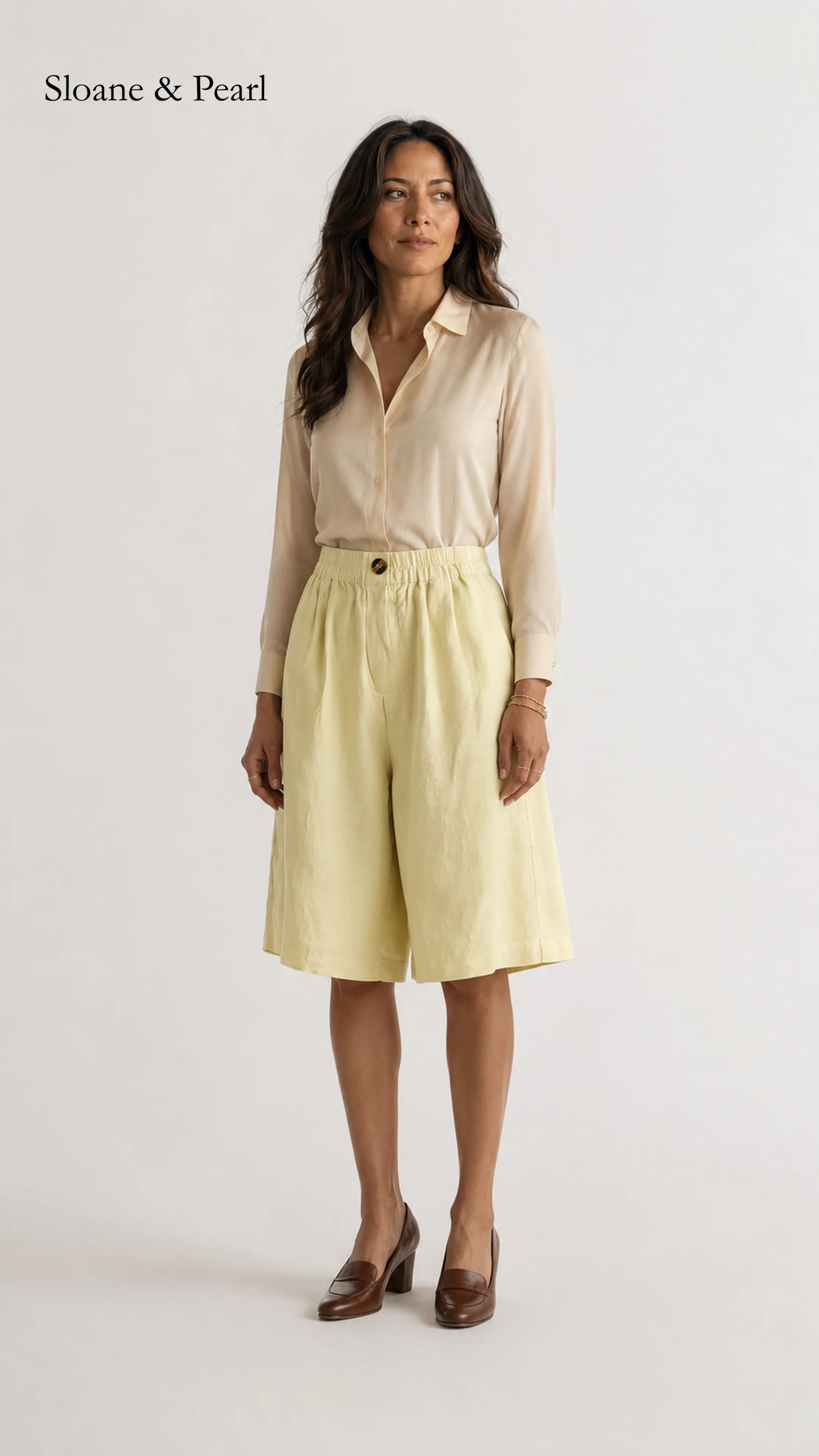Yara | Relaxed Shorts with Elastic Waist