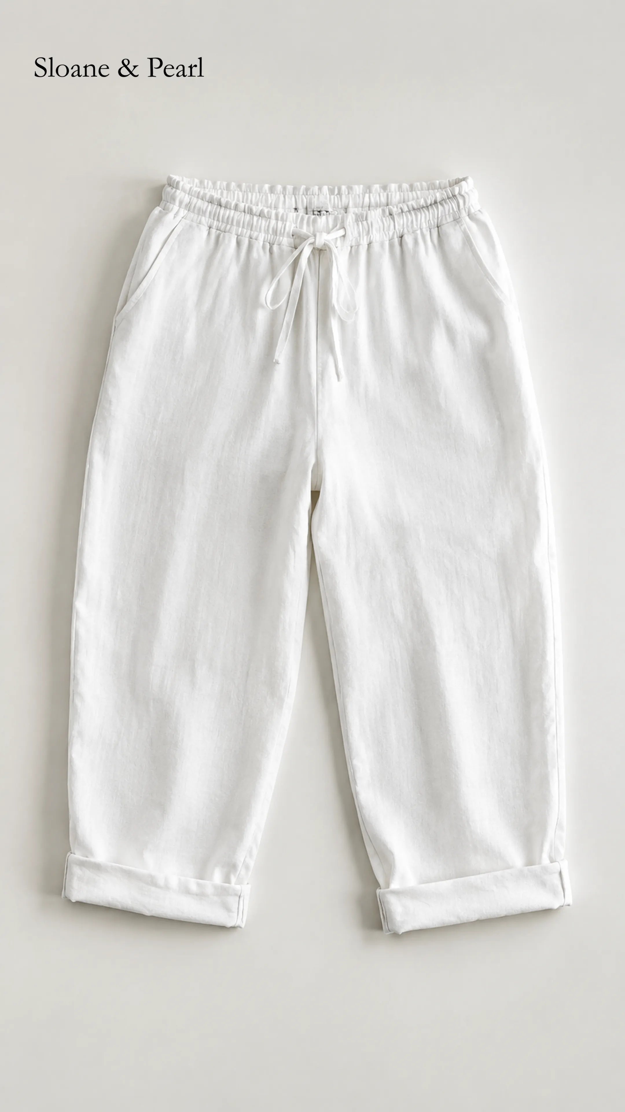 Oaklynn | Cotton Linen Relaxed Shorts