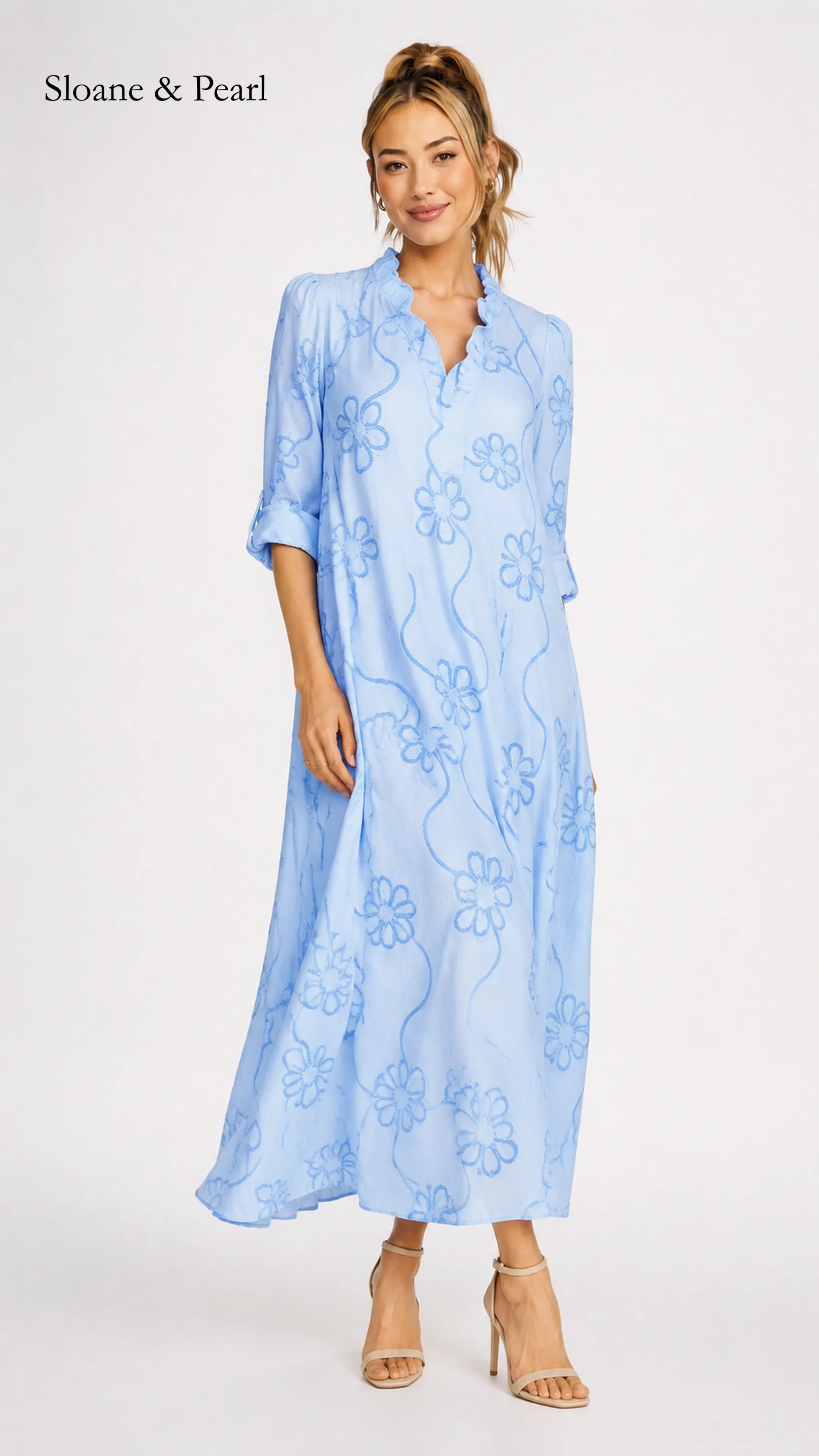 Arden | Floral Tummy-Control Summer Dress