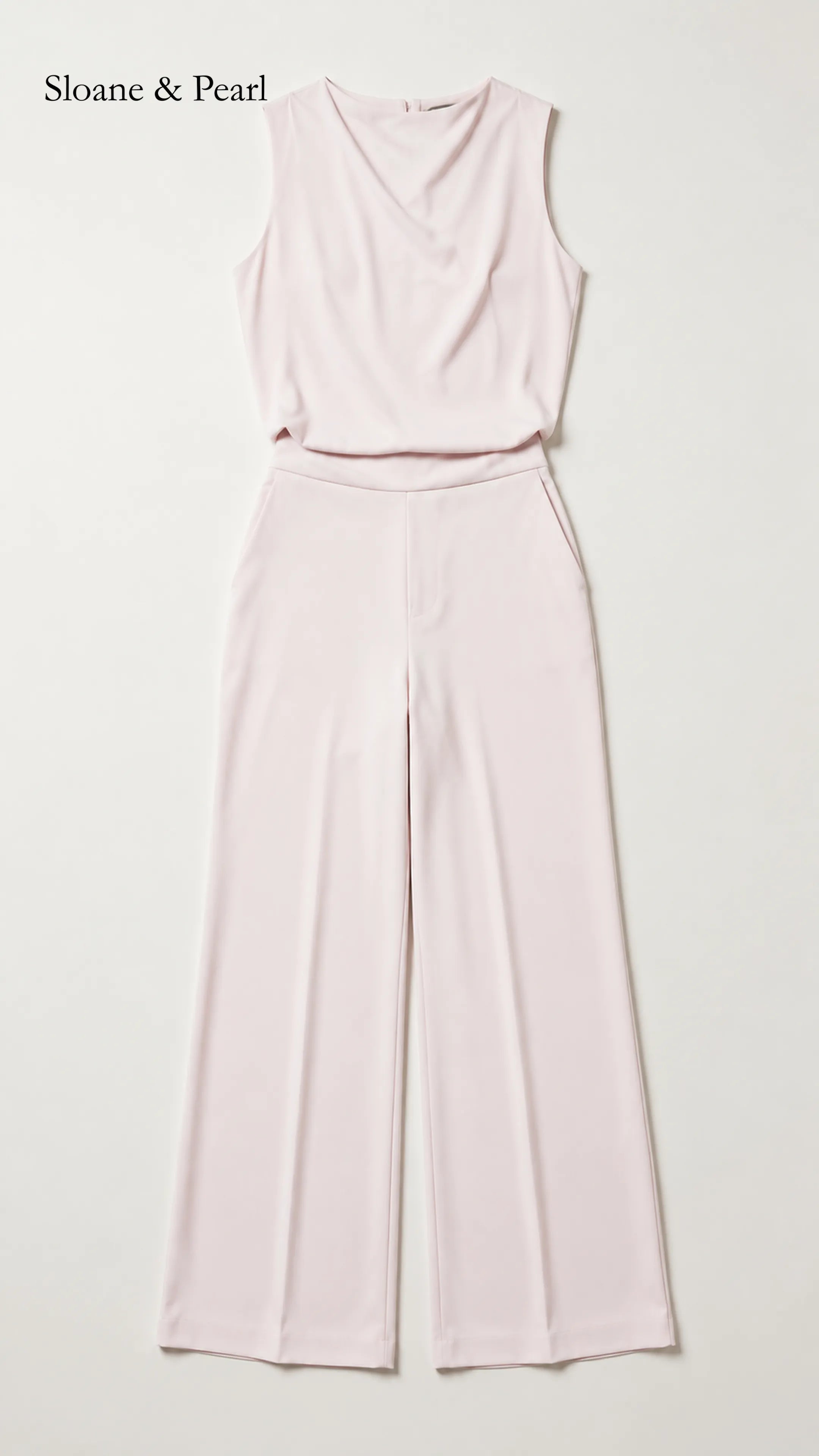 Valborg | Sleeveless Wide-Leg Jumpsuit