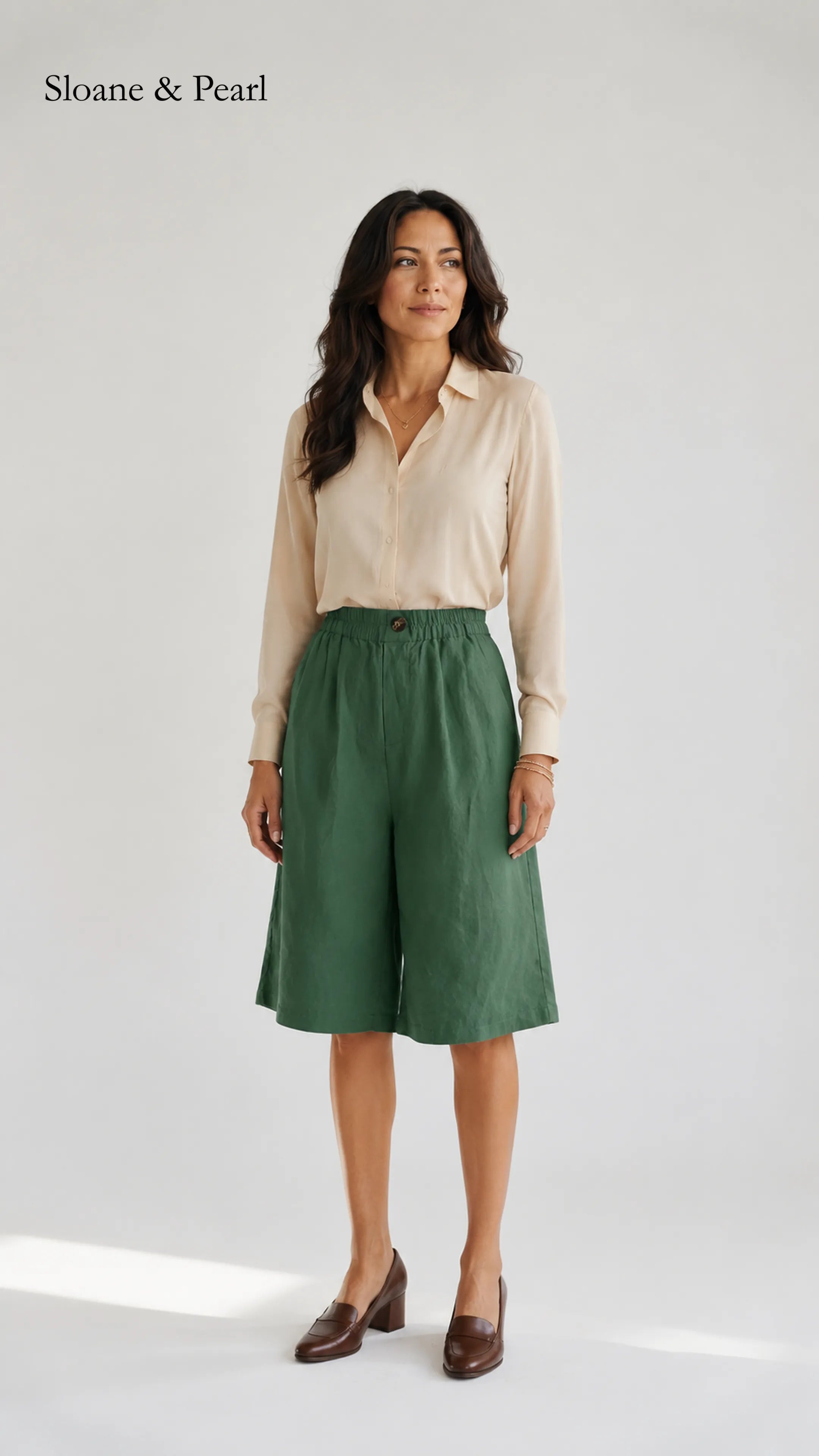 Yara | Relaxed Shorts with Elastic Waist
