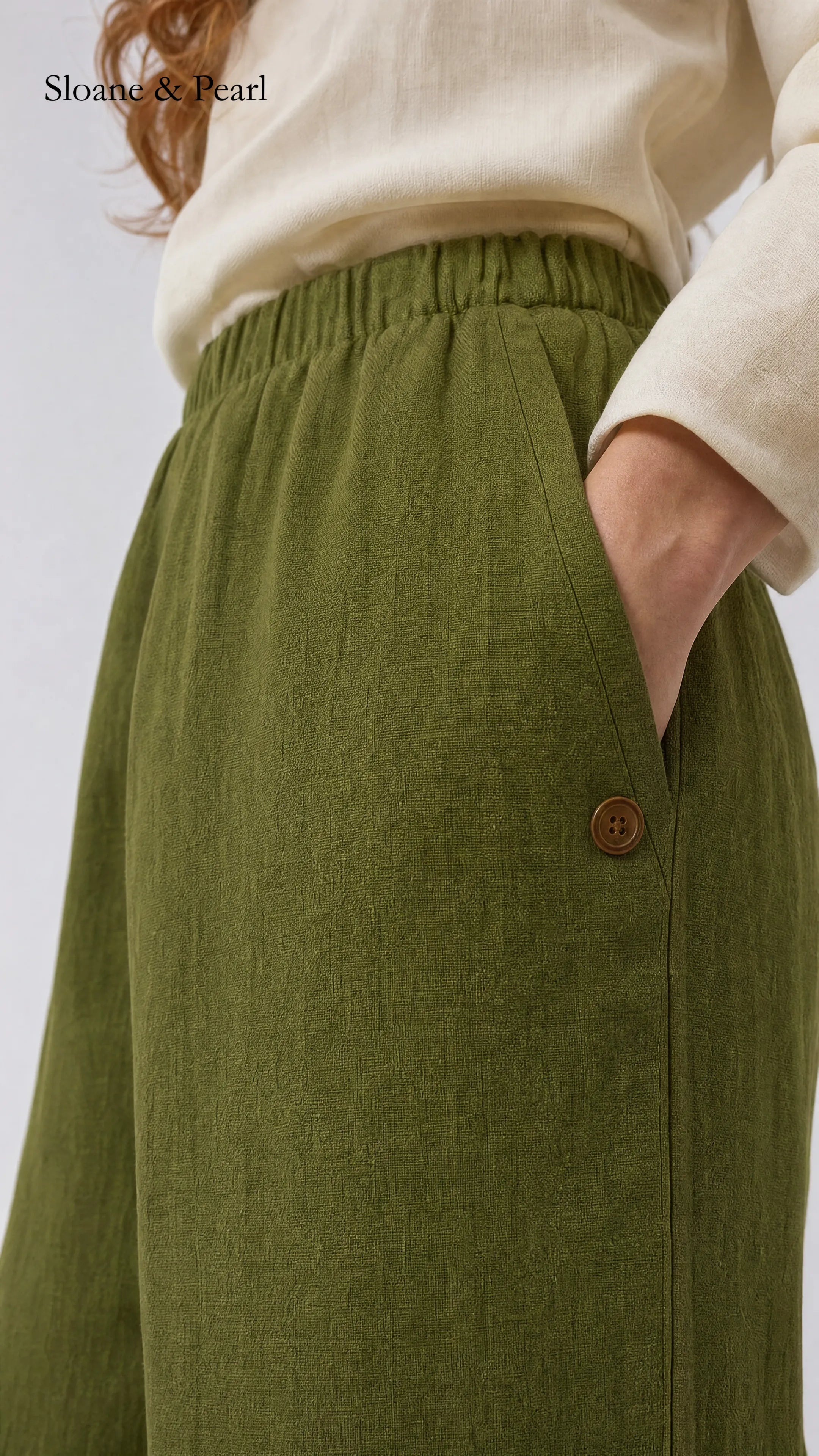 Julia | Airy Linen Trousers