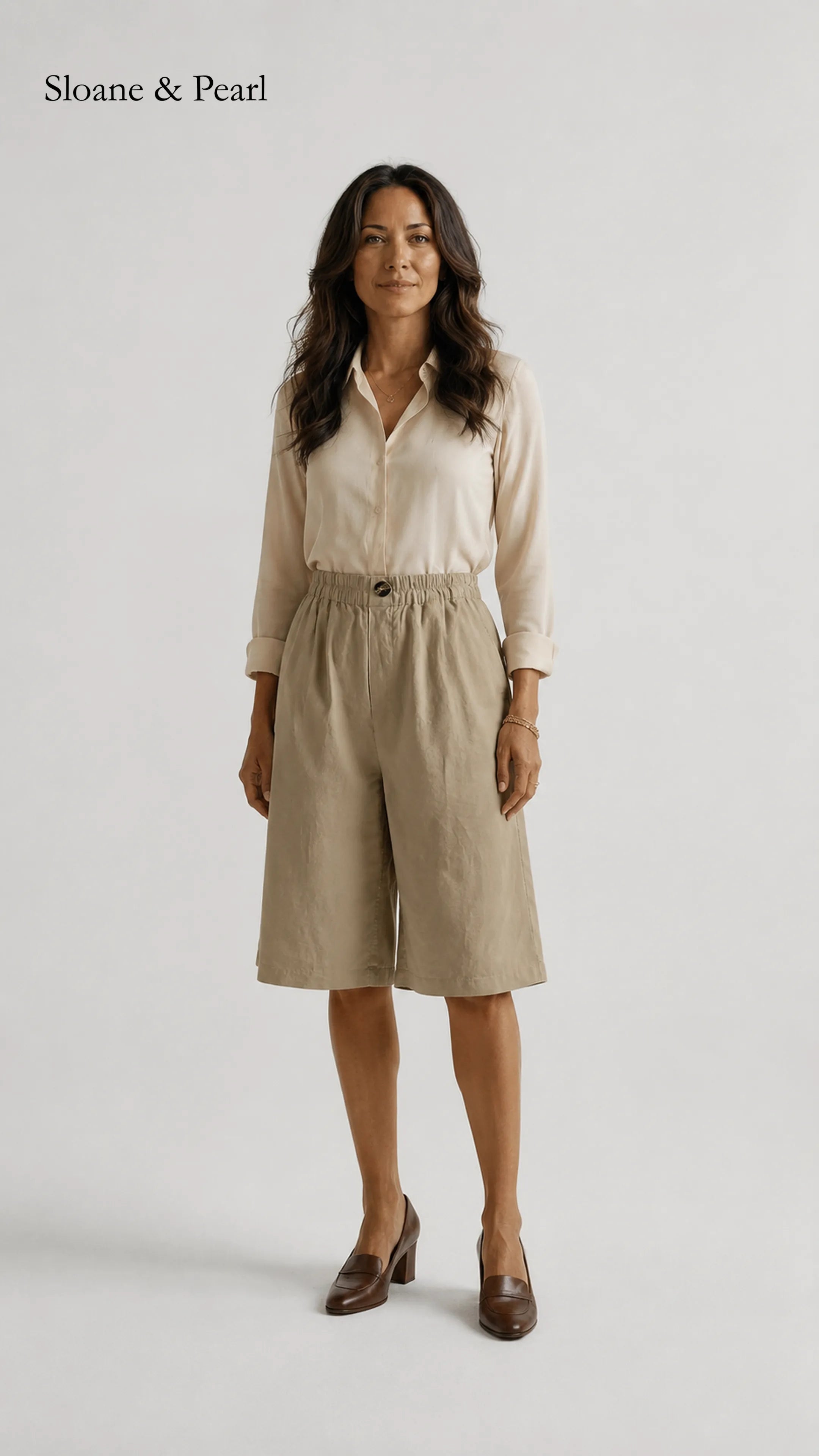 Yara | Relaxed Shorts with Elastic Waist