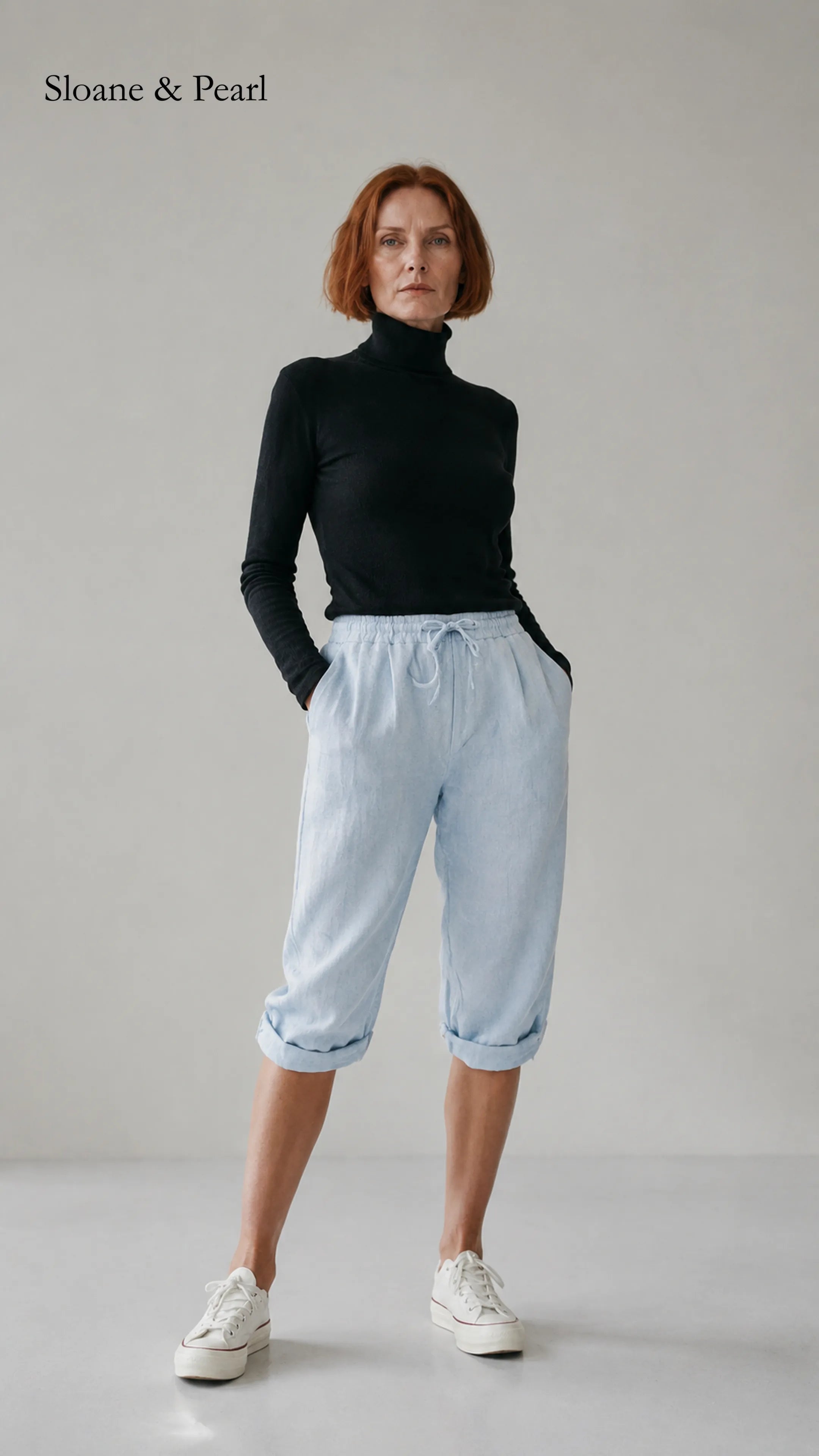 Oaklynn | Cotton Linen Relaxed Shorts