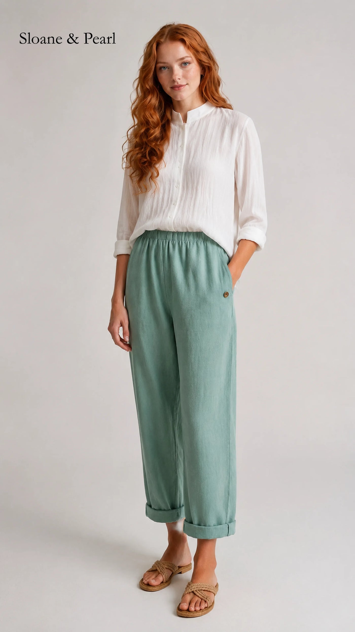 Julia | Airy Linen Trousers