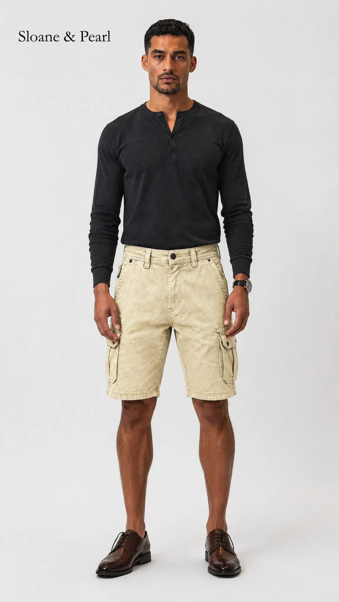 Mario | Functional Denim Cargo Short