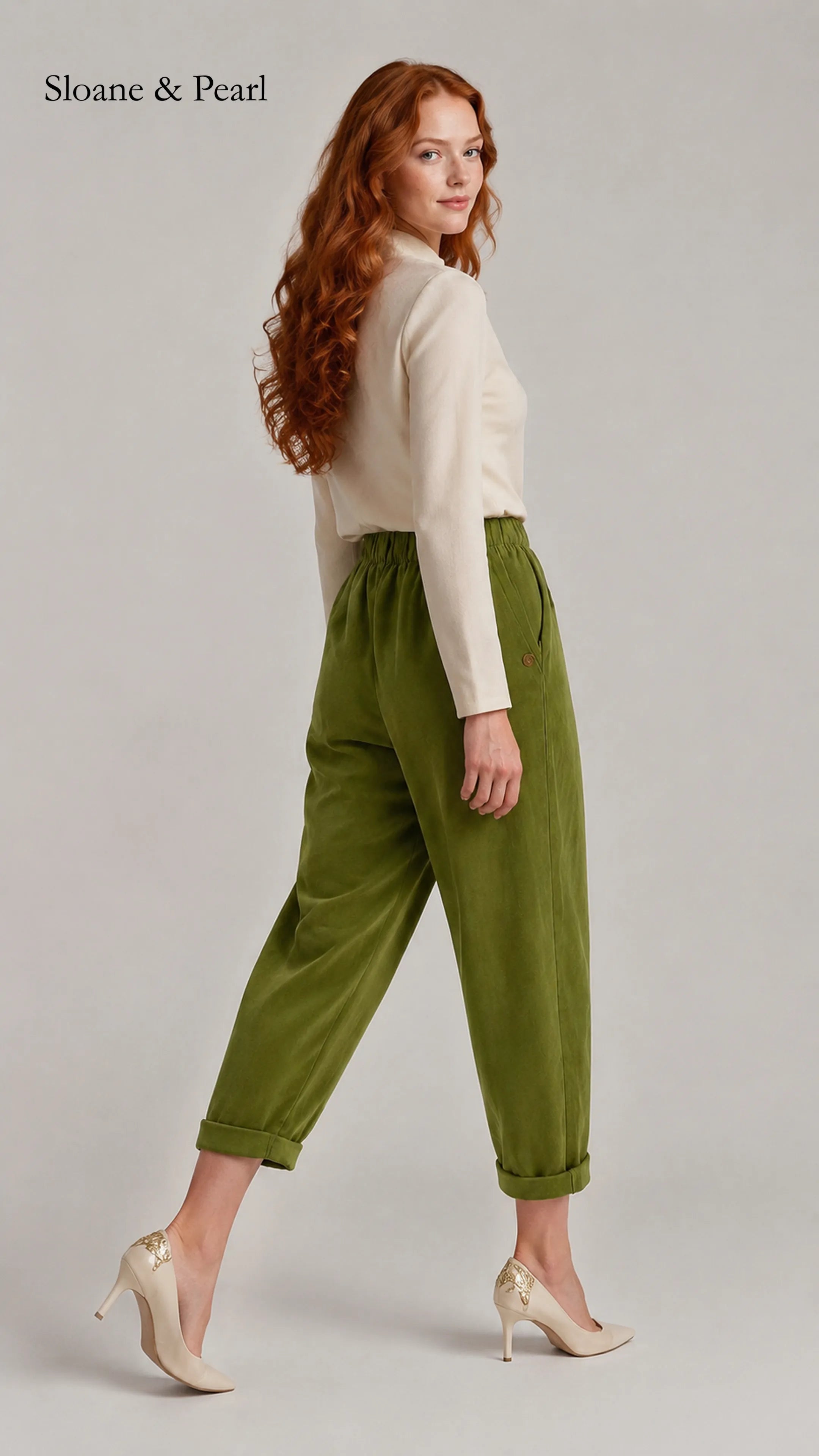 Julia | Airy Linen Trousers