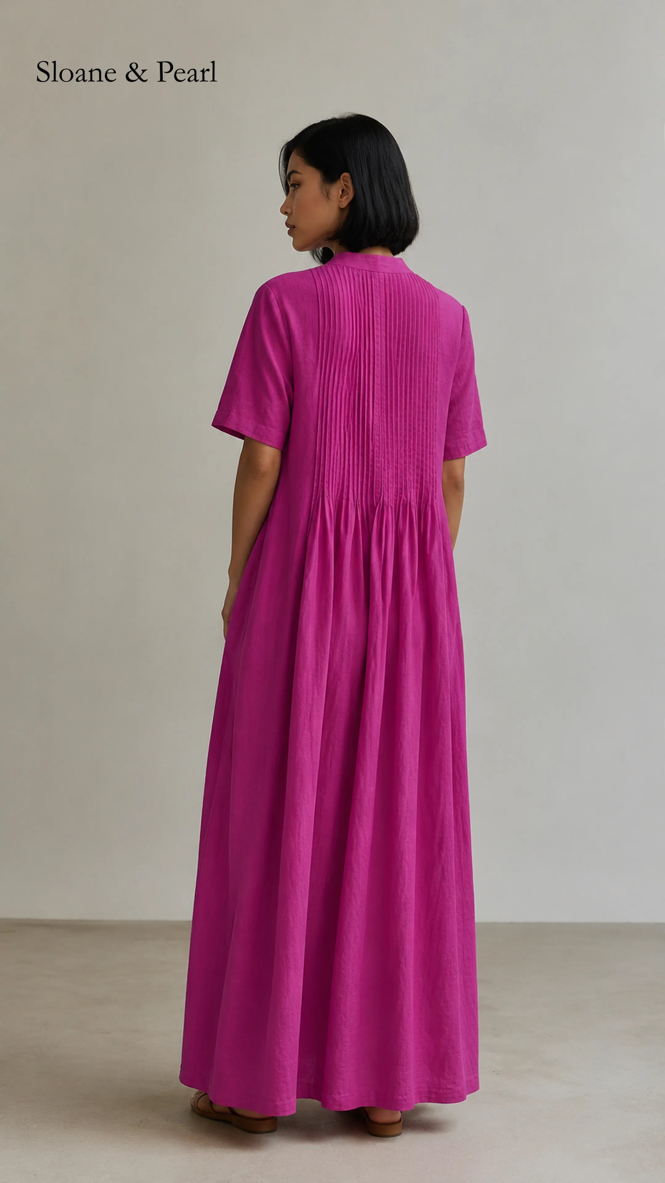 Oaklee | Pleated Dress