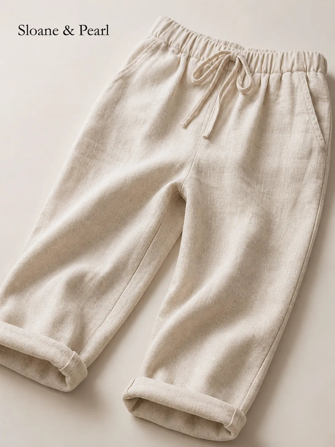 Oaklynn | Cotton Linen Relaxed Shorts