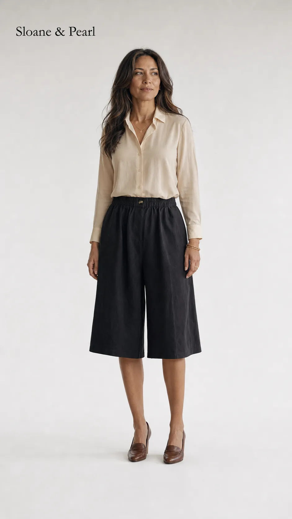 Yara | Relaxed Shorts with Elastic Waist