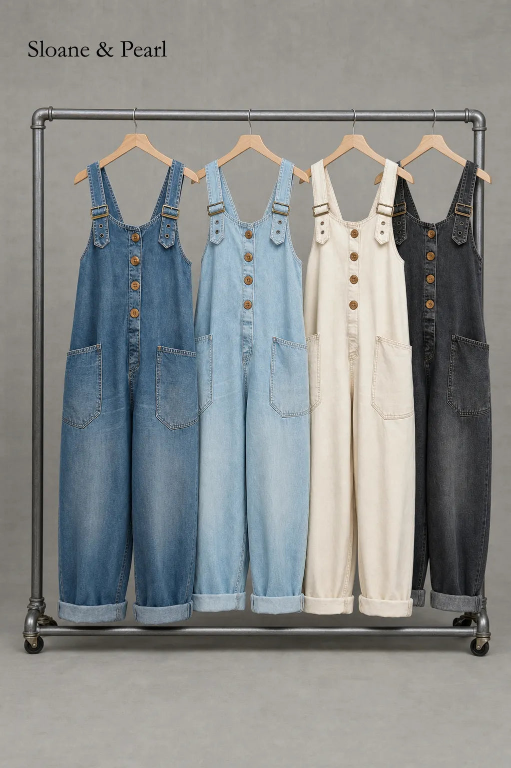Alexis | Relaxed Utility Jumpsuit