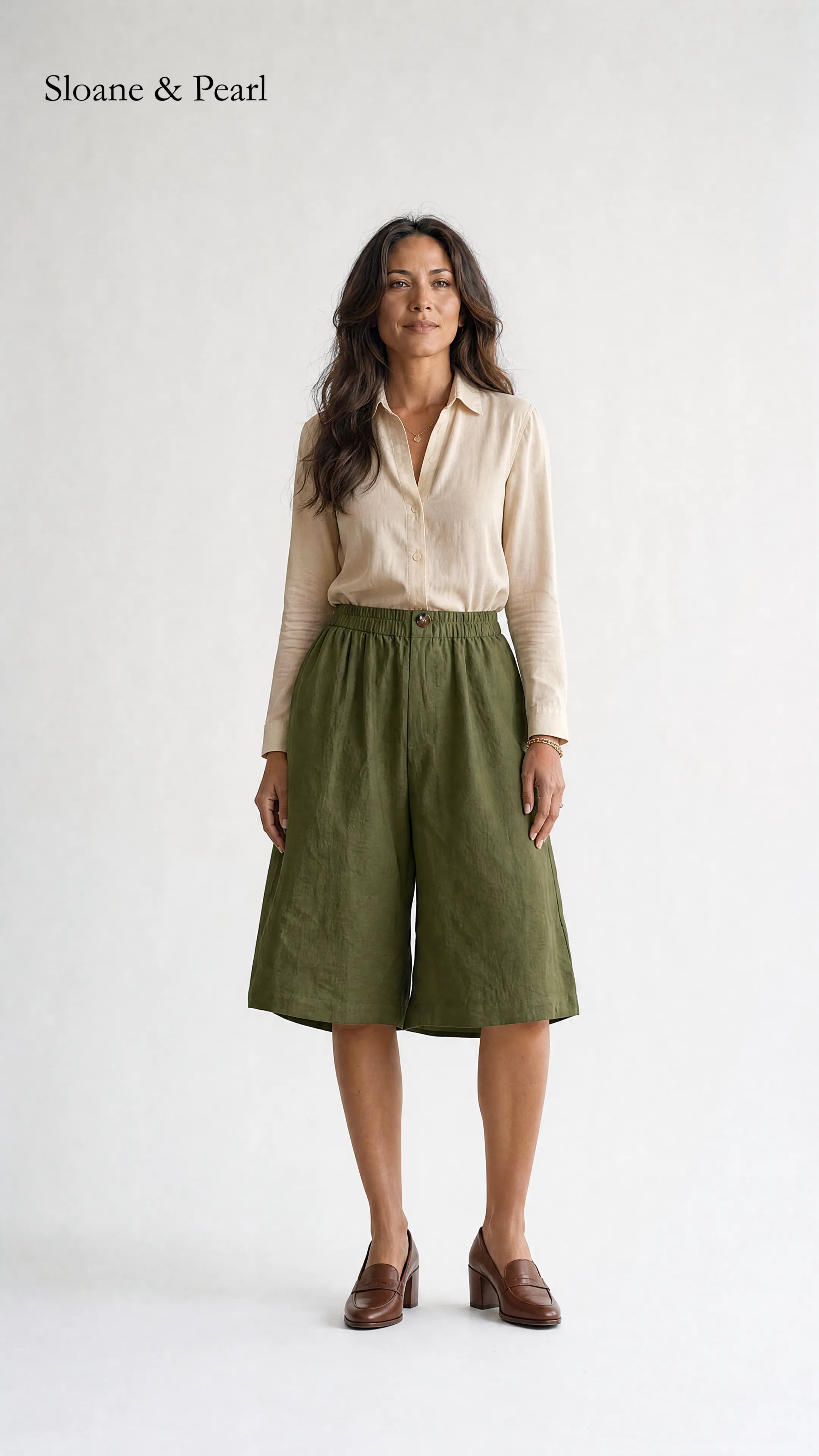 Yara | Relaxed Shorts with Elastic Waist