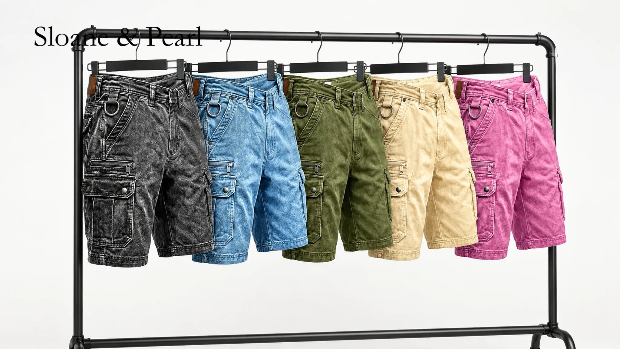 Mario | Functional Denim Cargo Short