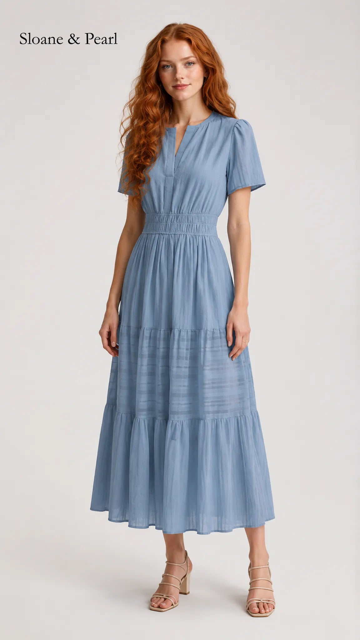Vickie | Boho A-Line Maxi Dress