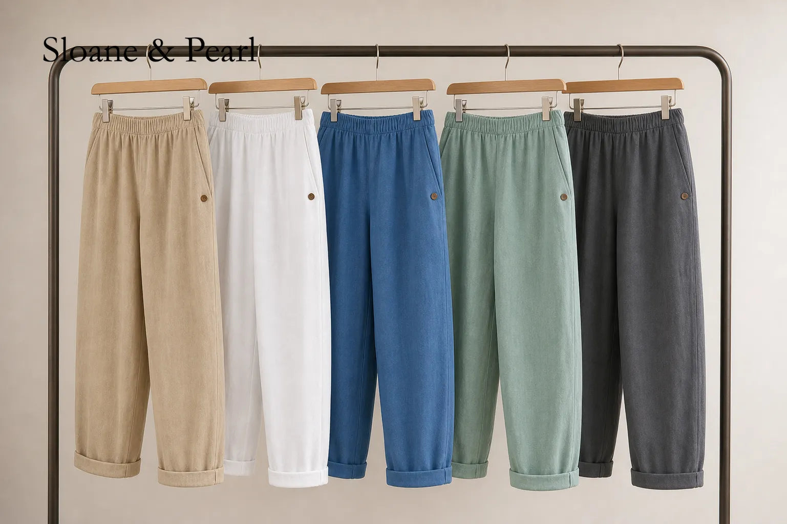 Julia | Airy Linen Trousers