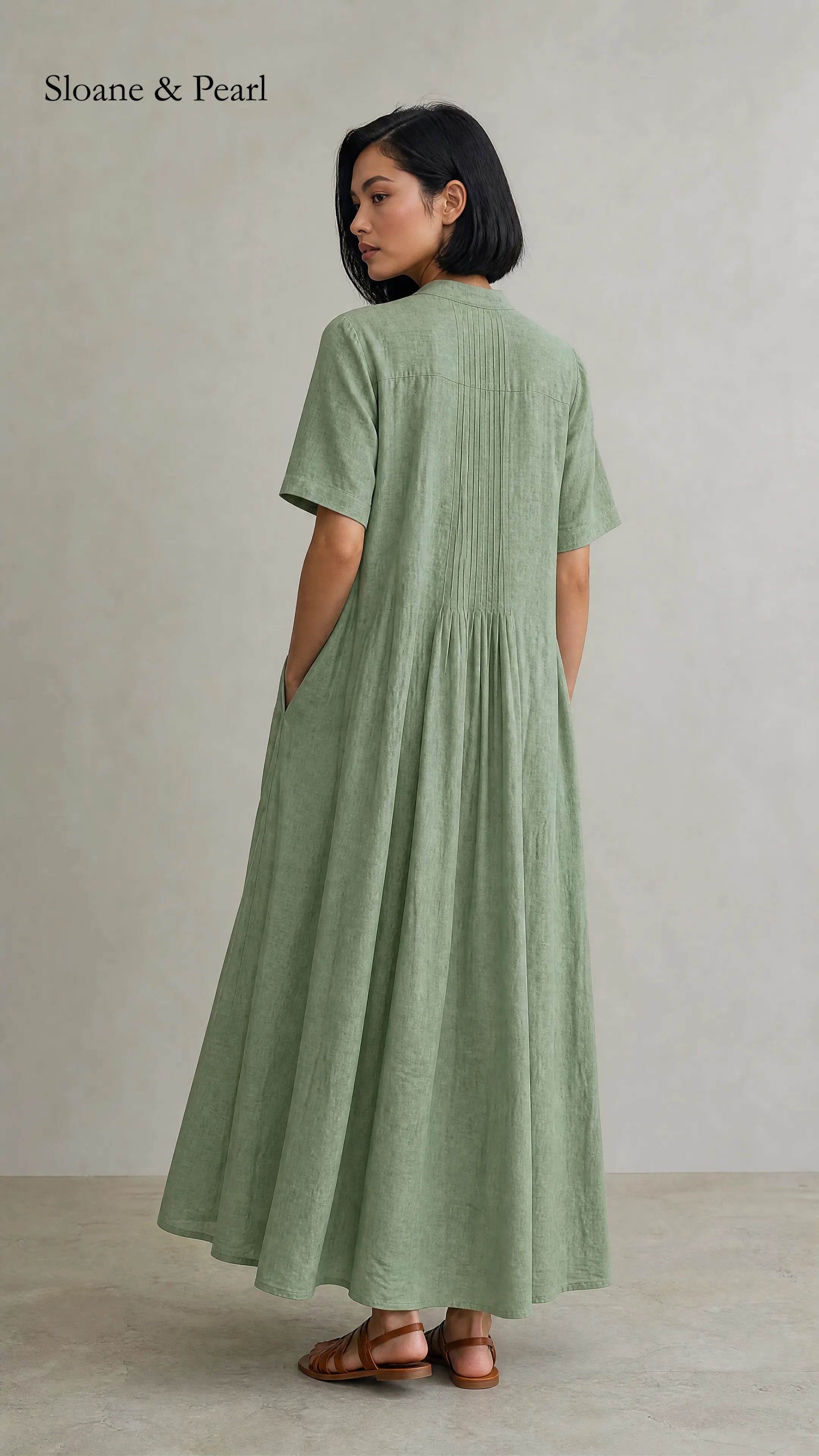 Oaklee | Pleated Dress