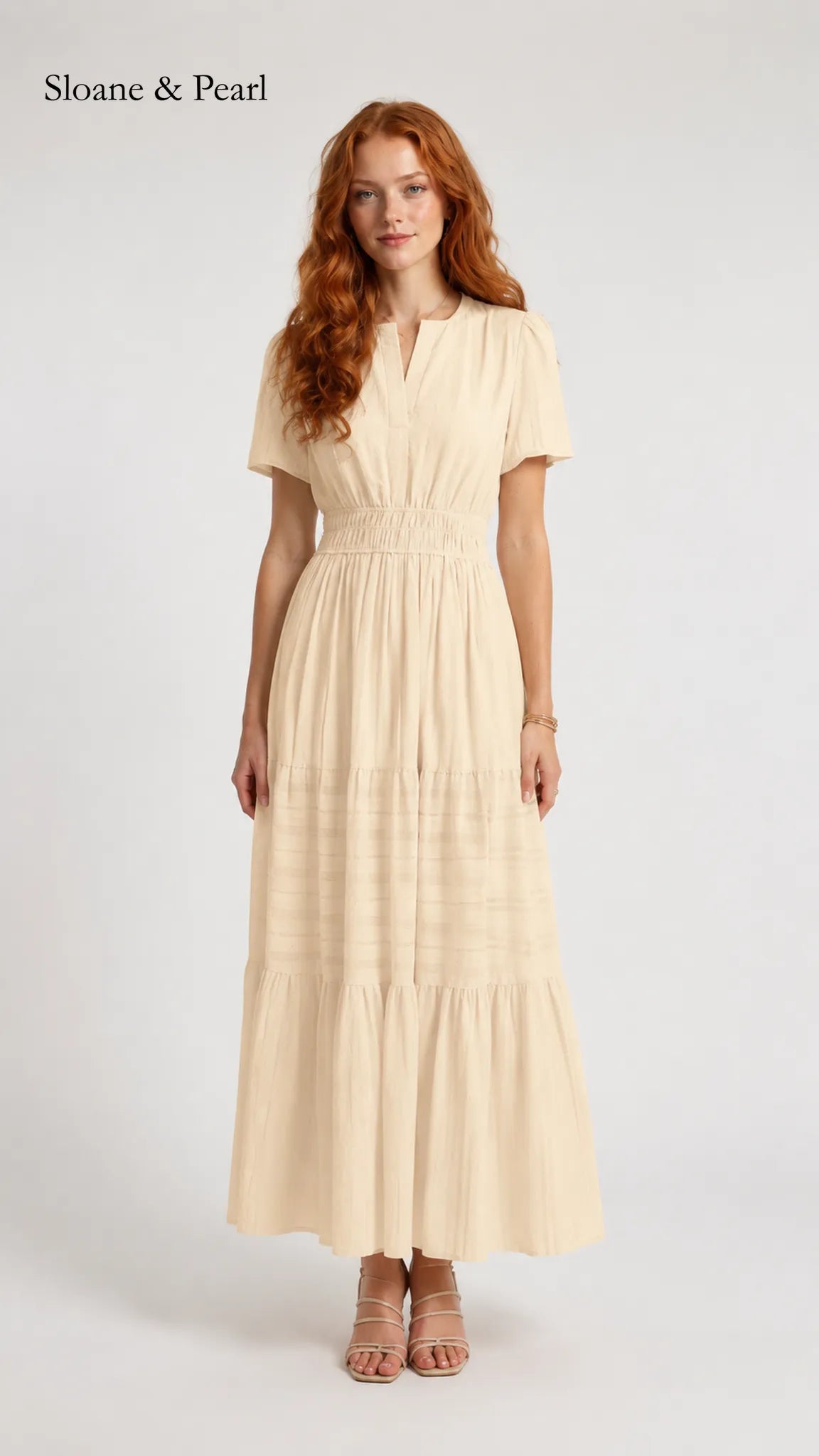 Vickie | Boho A-Line Maxi Dress