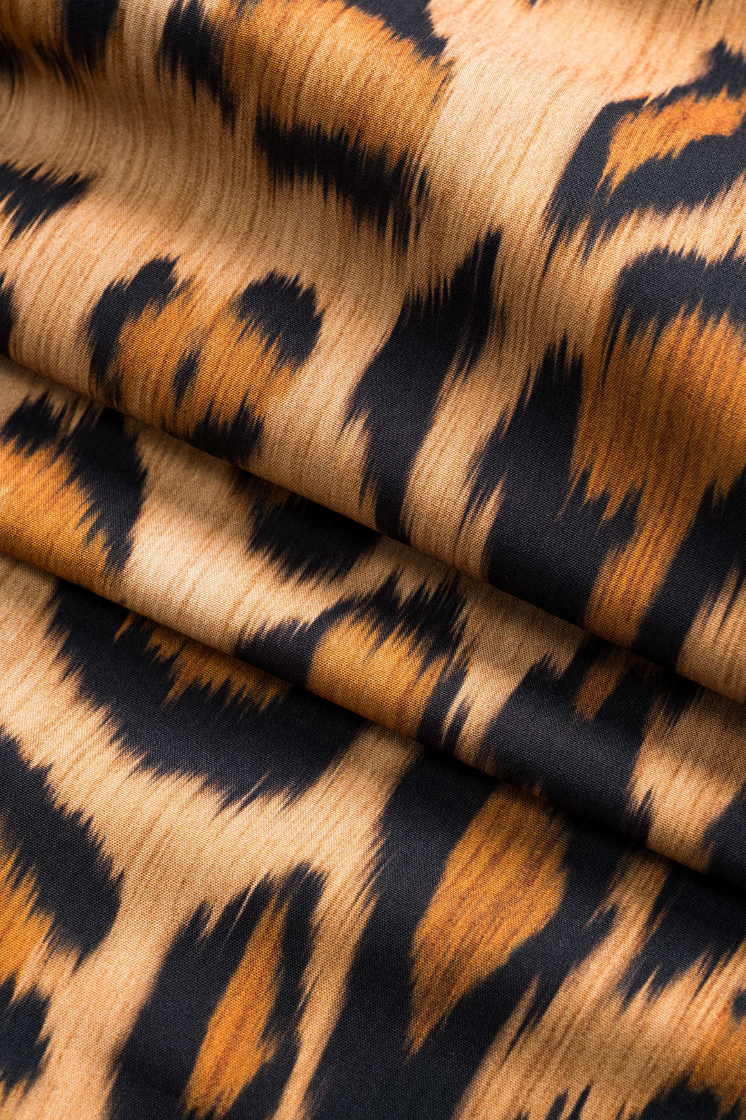 Valentina | Bold Leopard Print Midi Dress